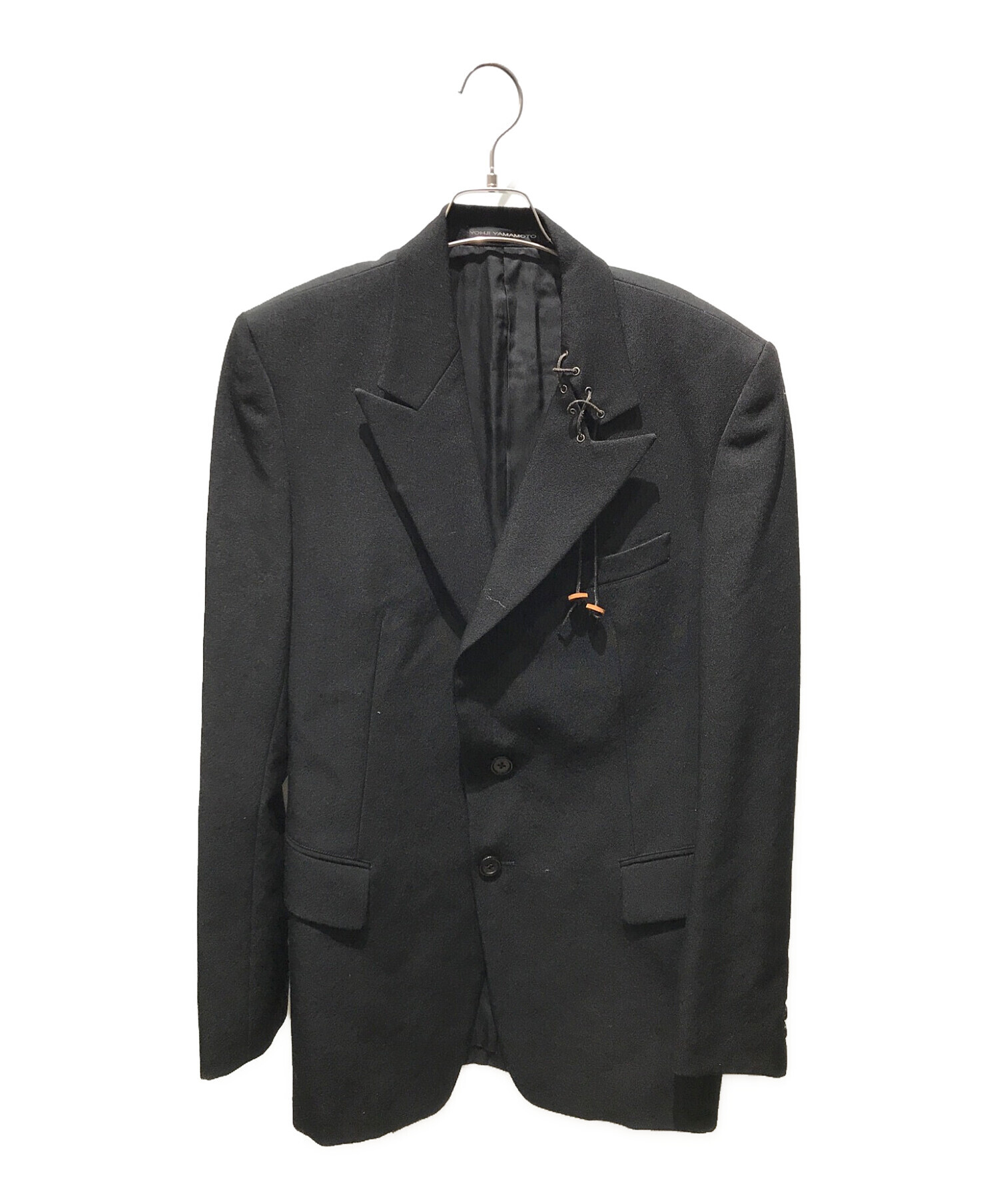 中古・古着通販】Y's (ワイズ) レースアップカラーテーラード