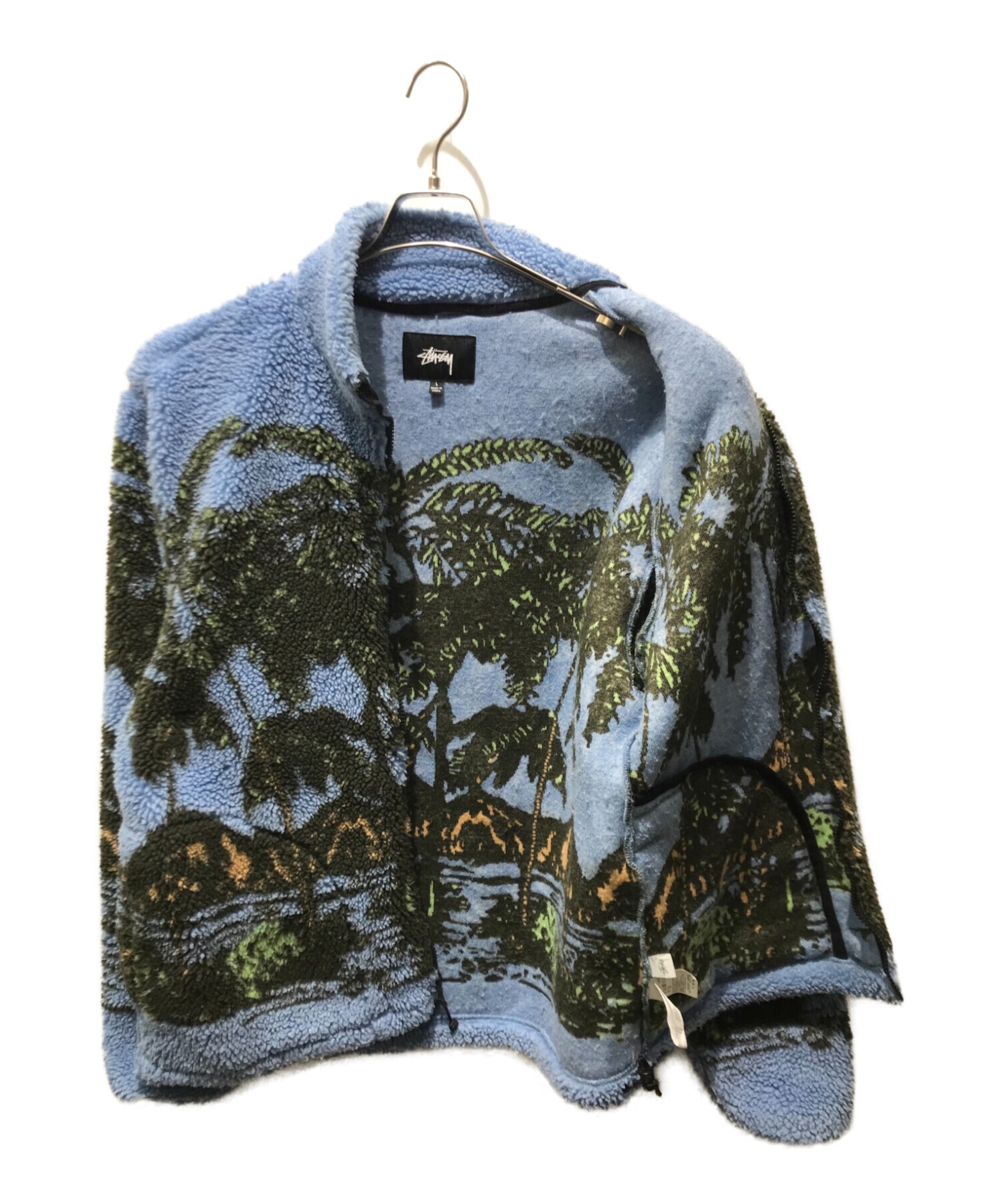 中古・古着通販】stussy (ステューシー) Hawaiian Jacquard Mock 19AW