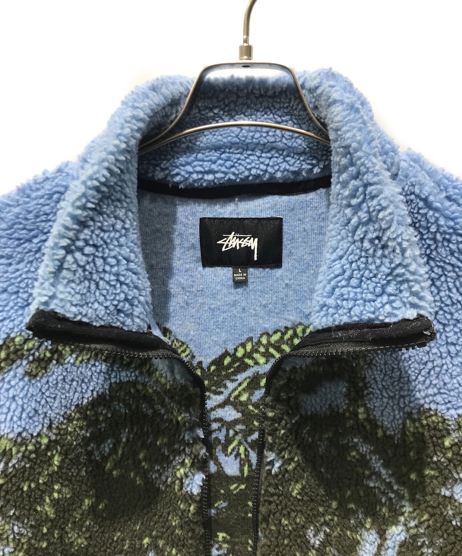 中古・古着通販】stussy (ステューシー) Hawaiian Jacquard Mock 19AW