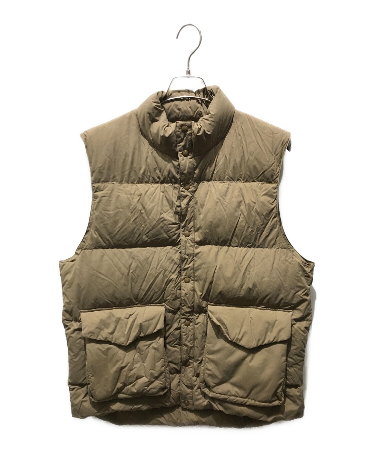  peak / ダウンベスト/XL/ナイロン/KHK/UR-JK-22AU701// 中古・古着通販】Snow peak (スノーピーク) URBAN RESEARCH DOORS