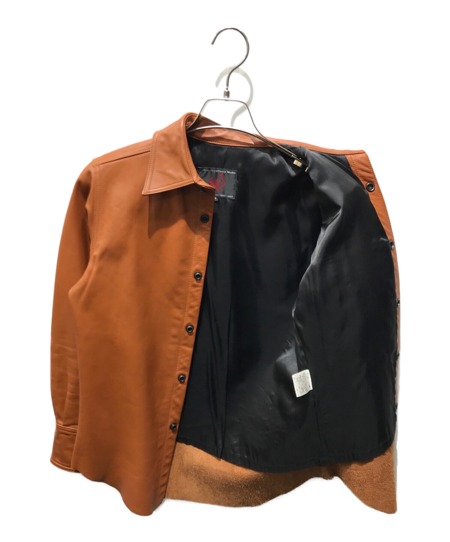 超貴重 RED MOON 10th Anniversaryモデル レザーシャツ RED MOON 10th Anniversaryモデル レザーシャツ