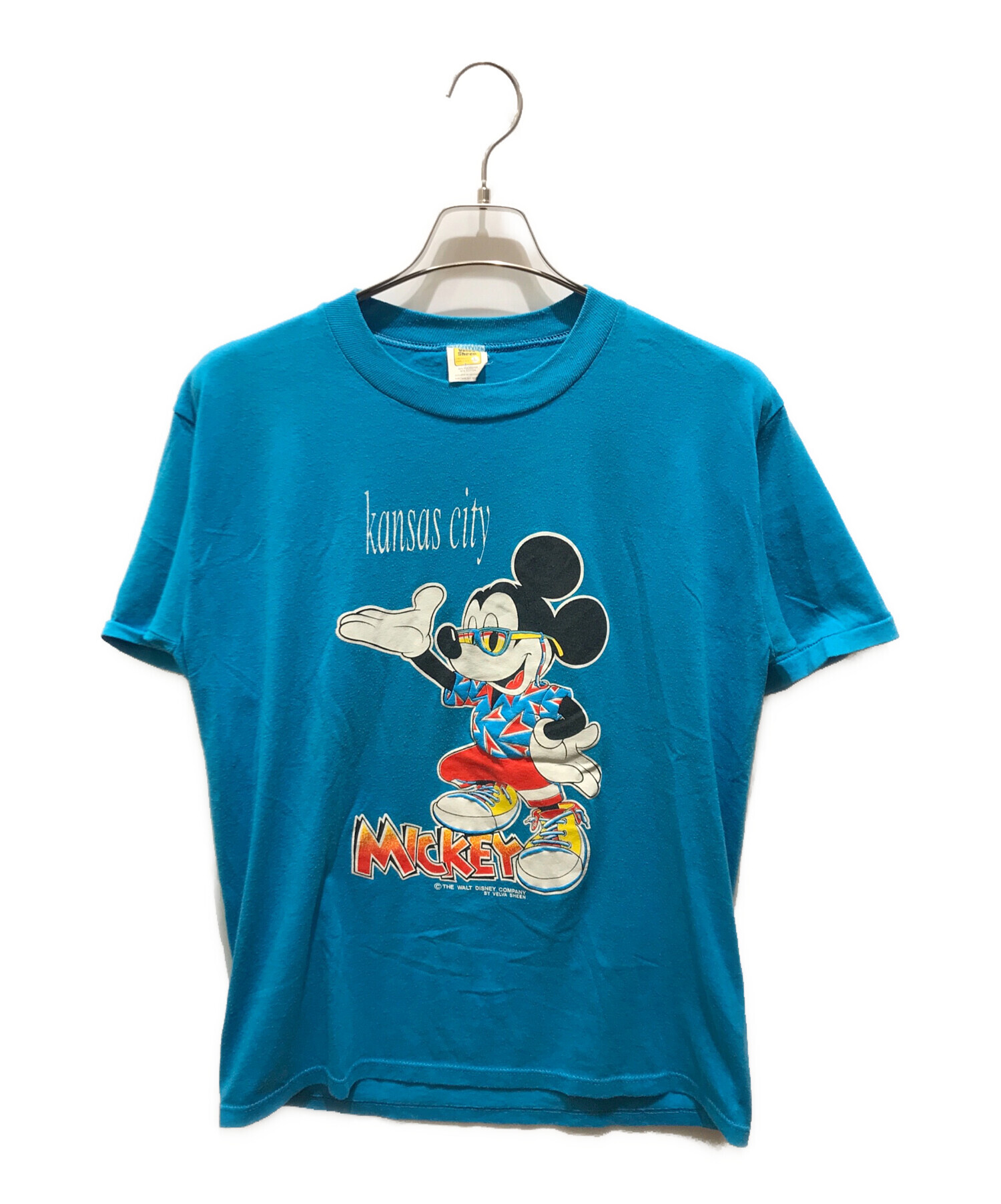 中古・古着通販】velva sheen (ベルバシーン) プリントTシャツ 80s 