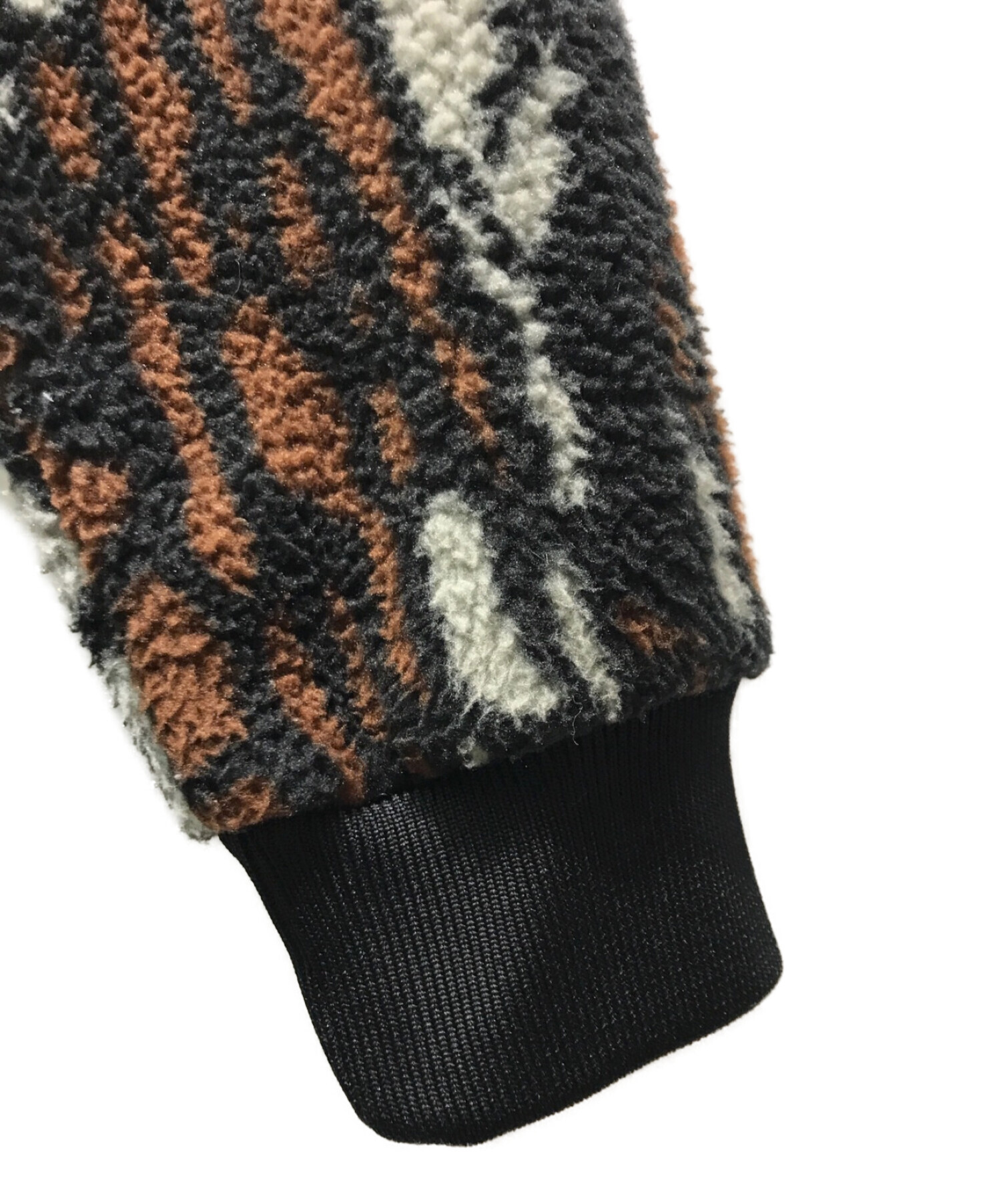 中古・古着通販】stussy (ステューシー) tree bark fleece ブラウン 