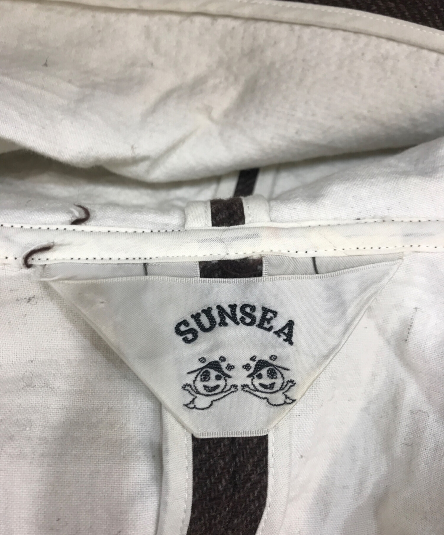 中古・古着通販】SUNSEA (サンシー) W FACE WOOL JEDI COAT