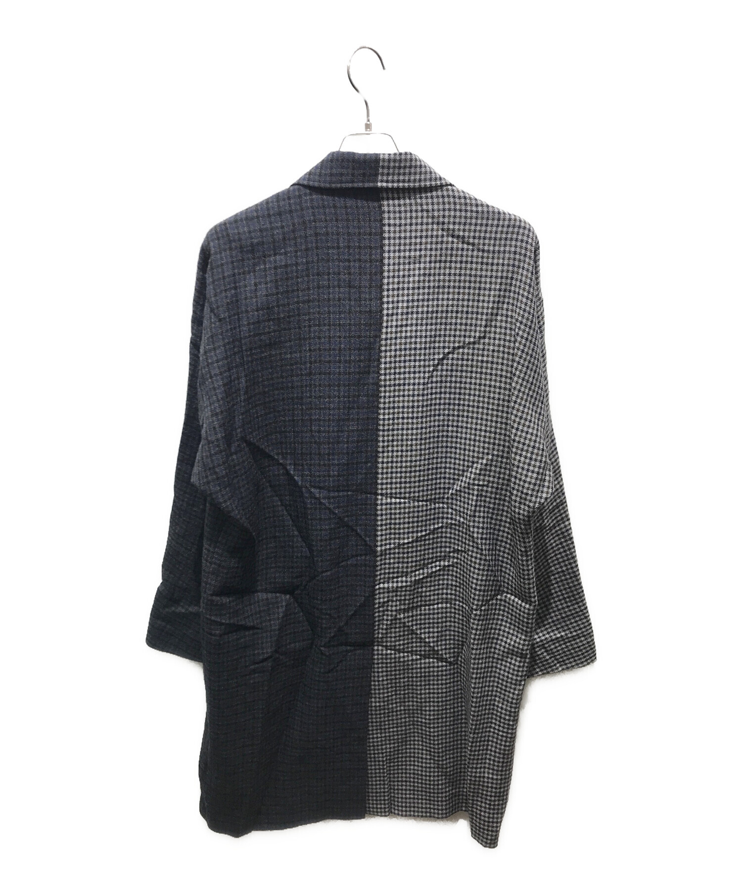 DAIRIKU ダイリク Bicolor Mackinaw Coat コート 中古・古着通販】DAIRIKU (ダイリク) Bicolor Mackinaw Coat 18AWOT01