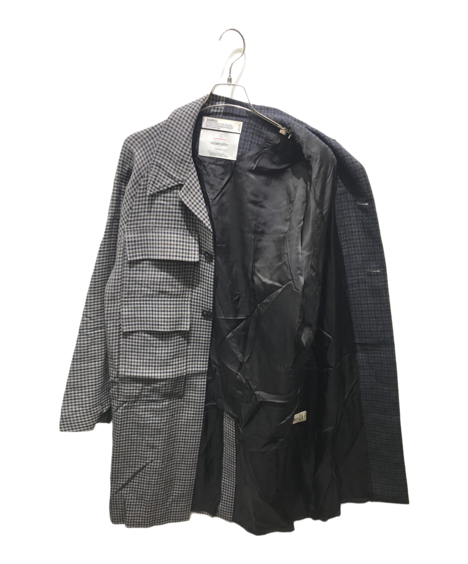 DAIRIKU メンズ｜公式通販 & レディース ダイリク - ナイロンマウンテンコート コート Coat Mackinaw Bicolor ダイリク ジャケット・アウター