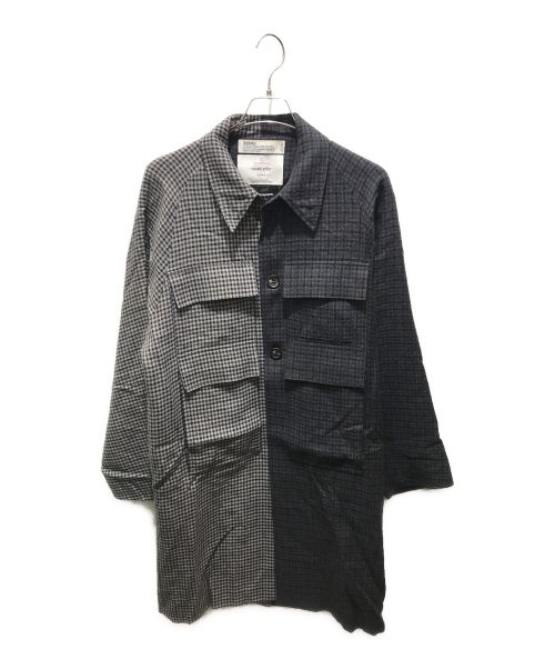 中古・古着通販】DAIRIKU (ダイリク) Bicolor Mackinaw Coat 18AWOT01