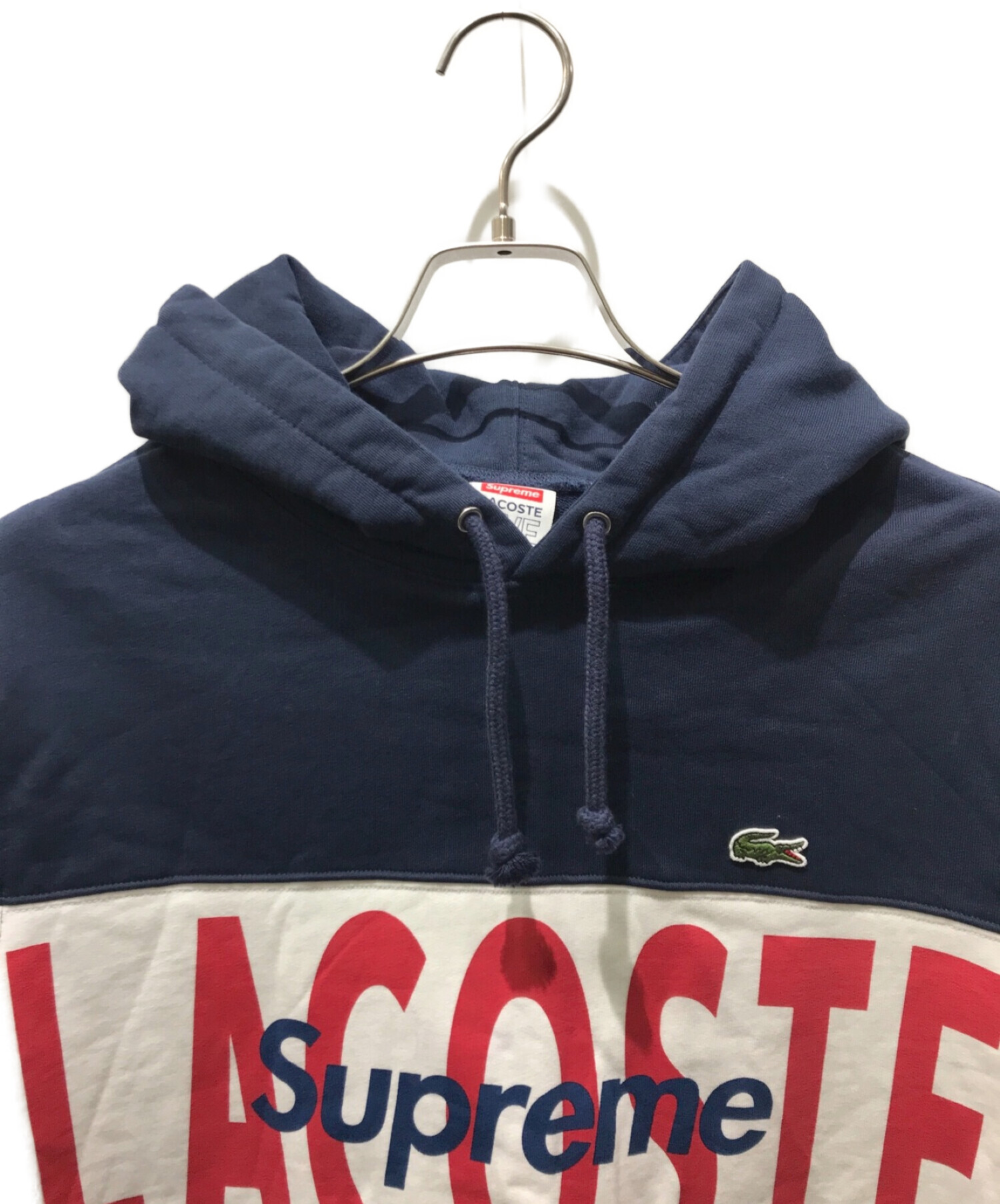 Supreme®/LACOSTE Logo Hooded Sweatshirt