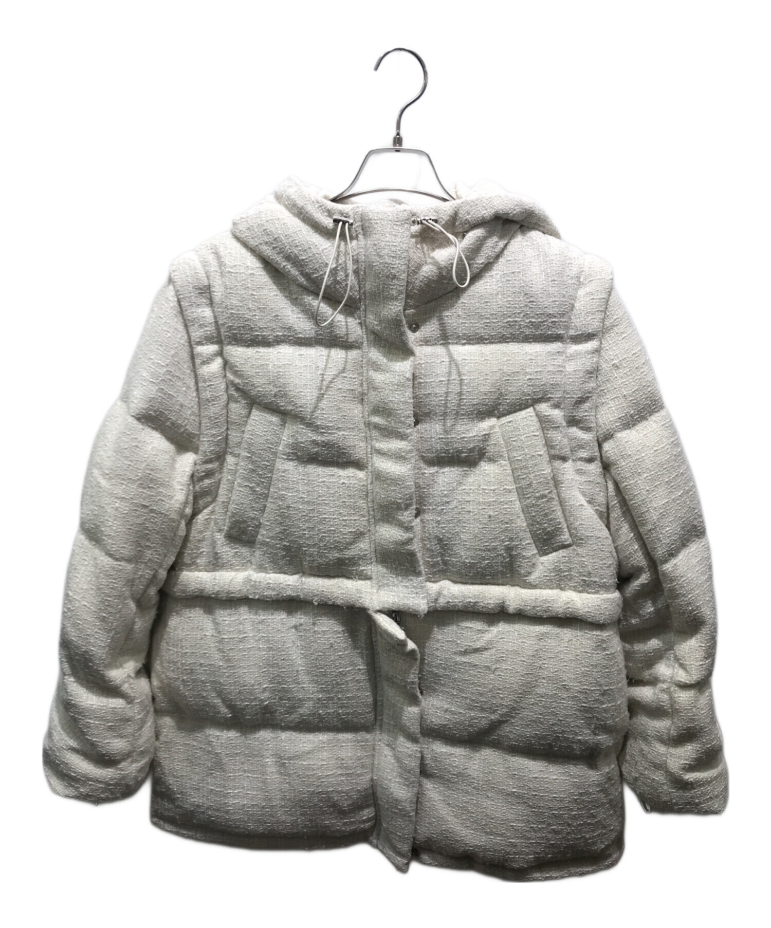 中古・古着通販】rienda (リエンダ) マルチWAYツイードショートダウン 