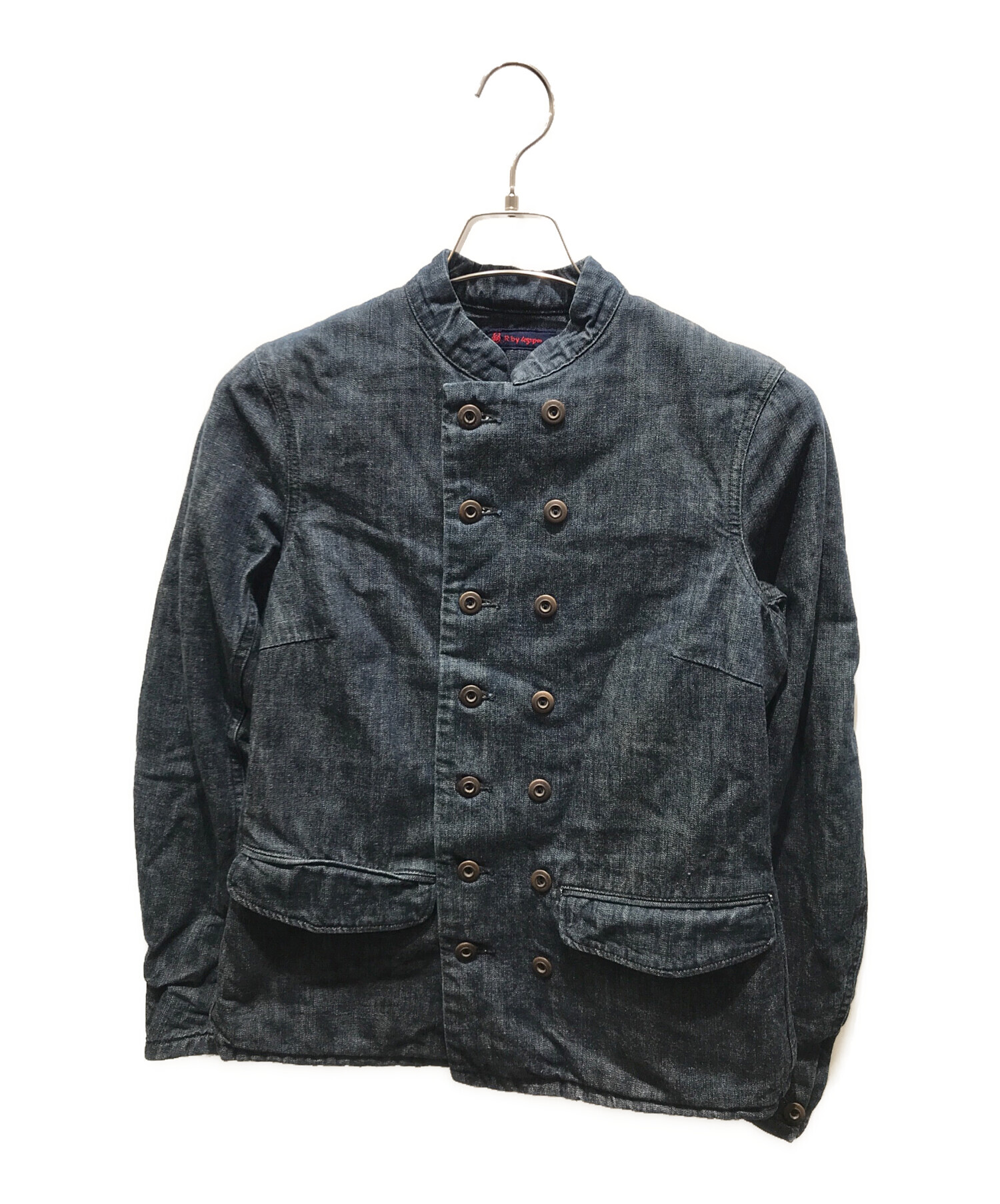 R by 45rpm インディゴ染め カバーオール 黒 3 コットン100 45rpm