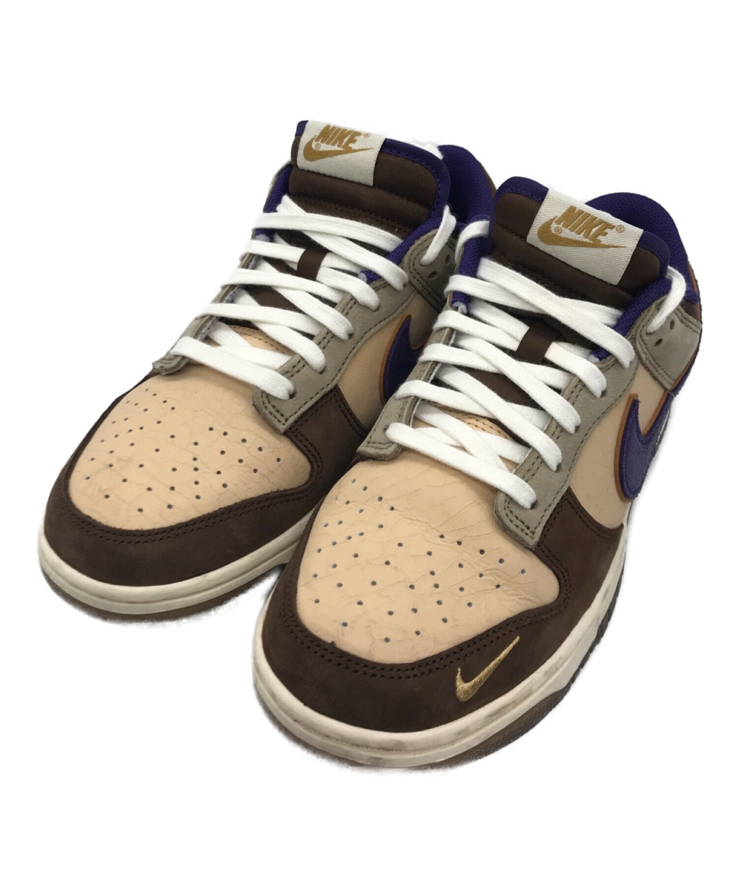 【中古】ナイキ NIKE DUNK LOW PRM SETSUBUN 29cm DQ5009-268 ダンク ロー 節分 パープル ブラウン ▲■250410 中古・古着通販】NIKE (ナイキ) ダンク ロー プレミアム 