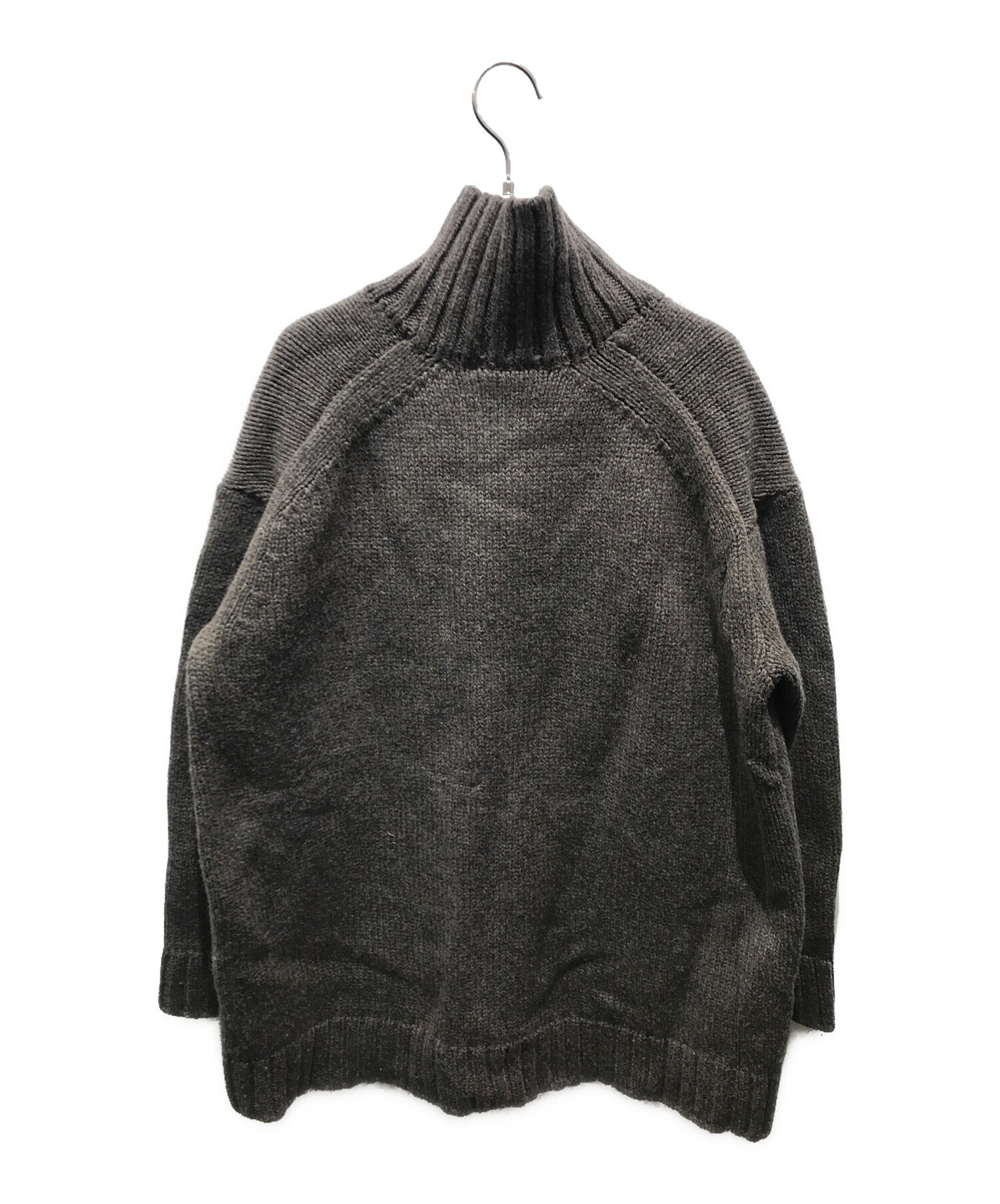 ATON SILTE MOULINE V NECK KNIT