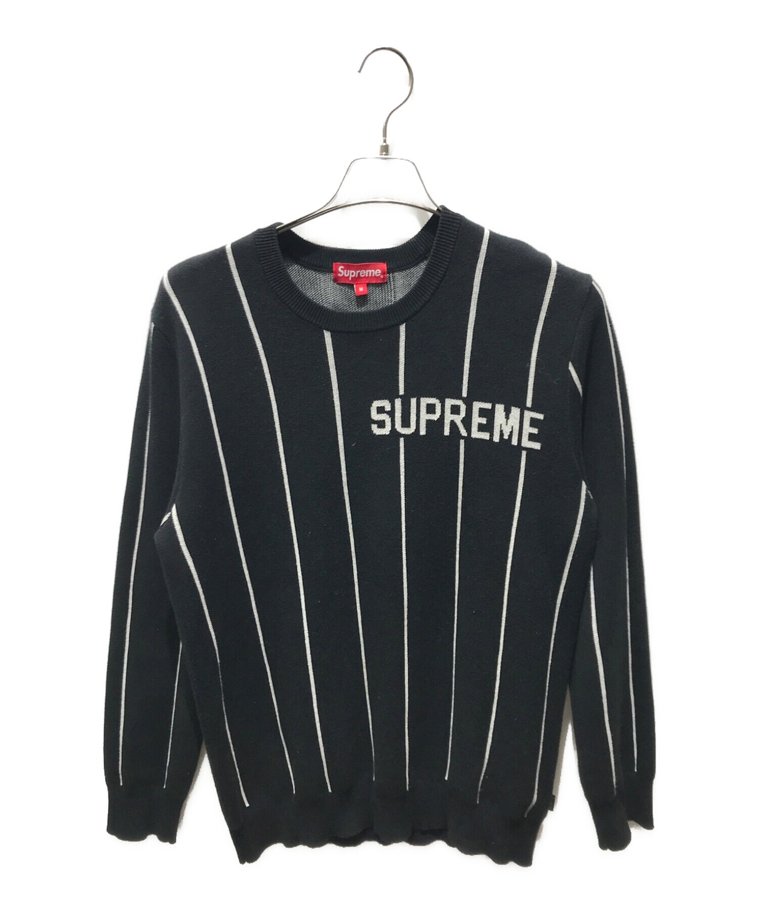 中古・古着通販】SUPREME (シュプリーム) Wide Pinstripe Sweater 