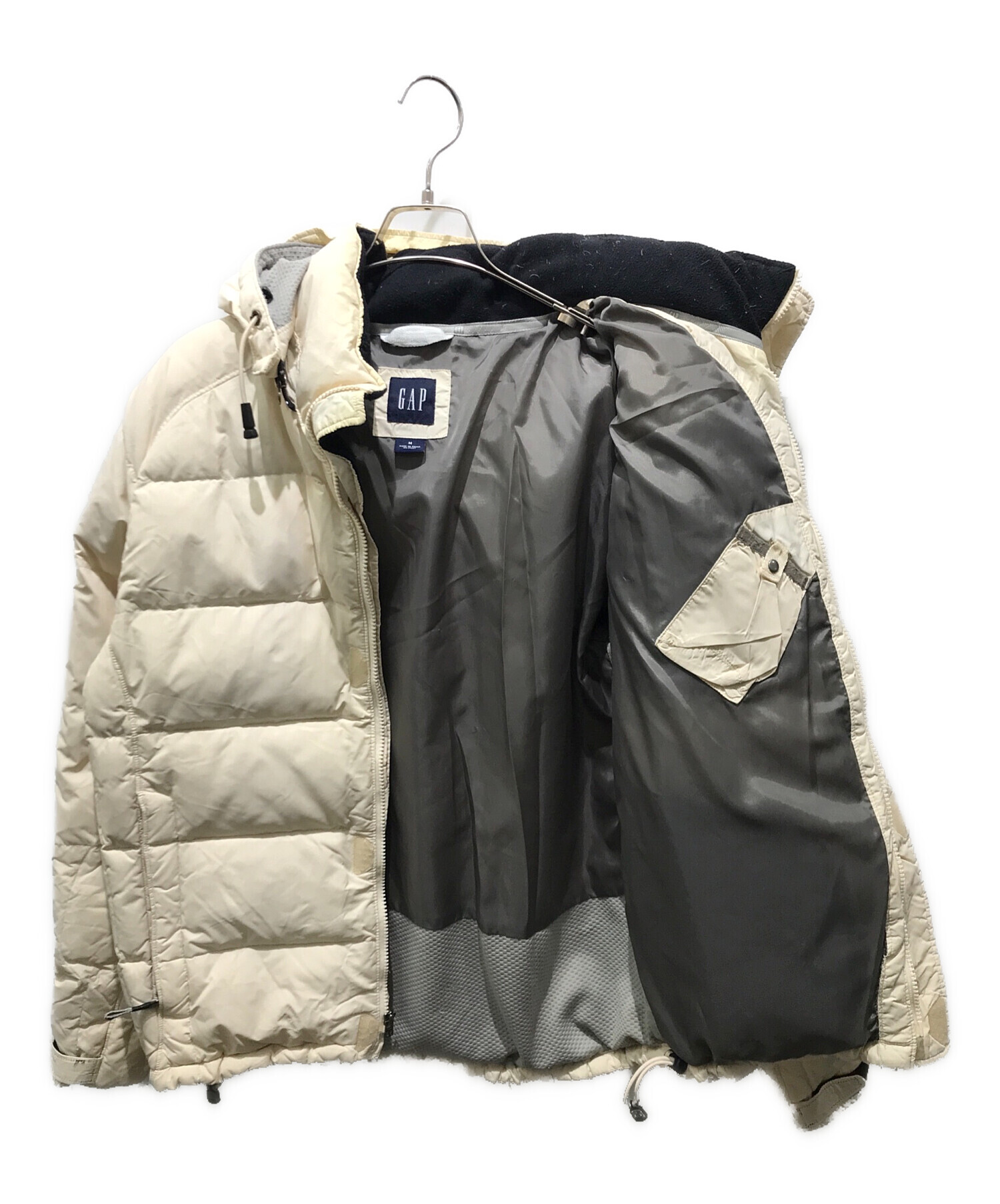 中古・古着通販】GAP (ギャップ) ダウンジャケット ベージュ サイズ:M 