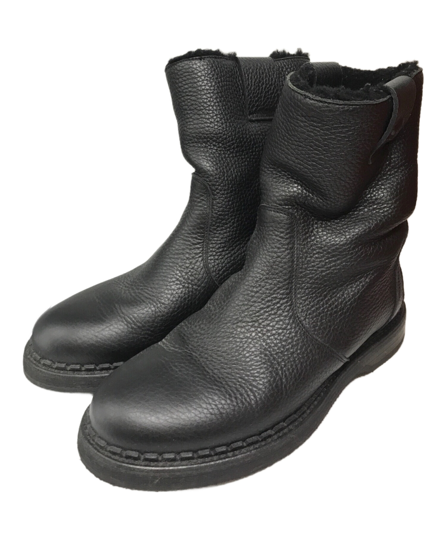 中古・古着通販】MONCLER (モンクレール) ムートンブーツ BH176566LMGC