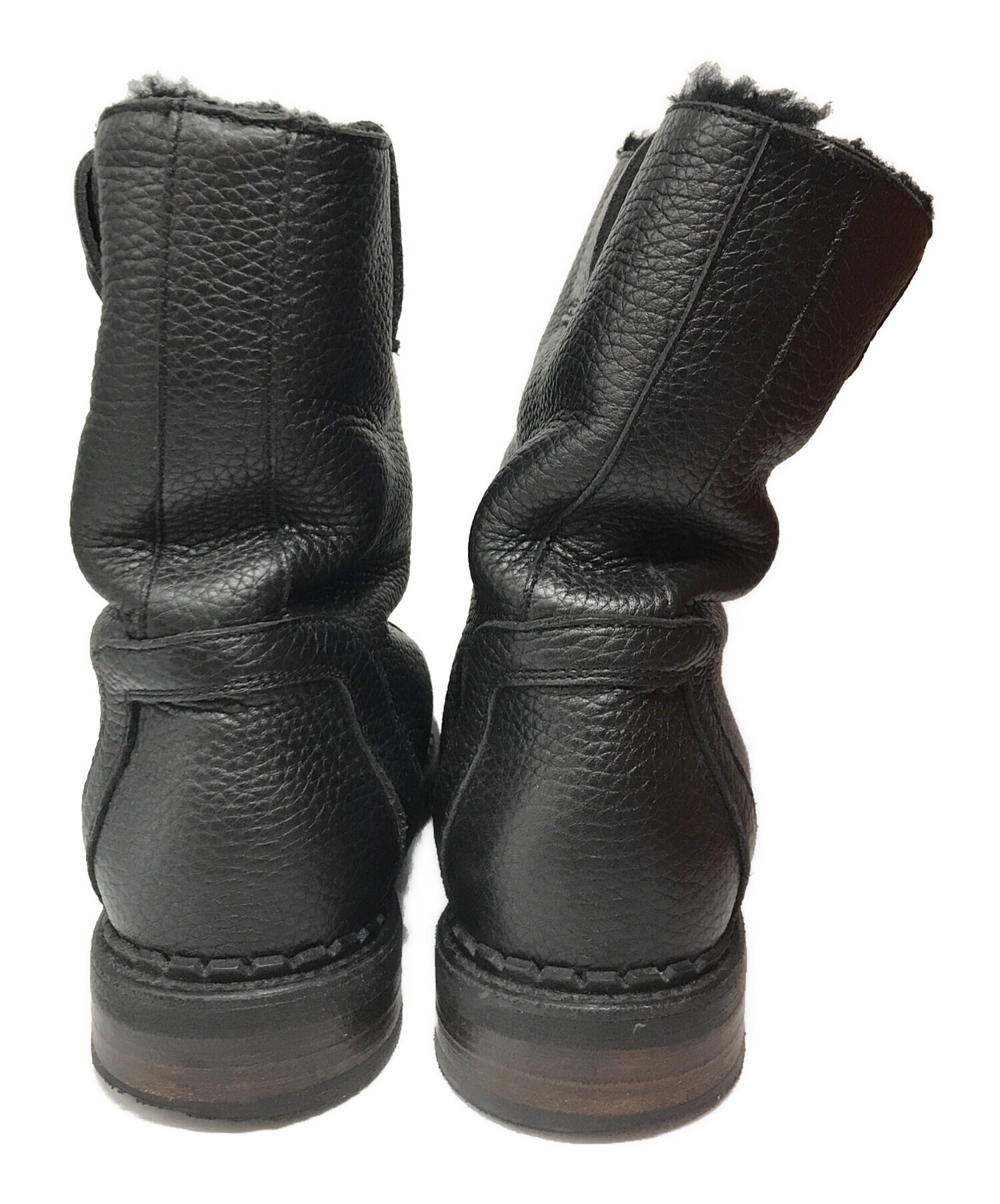 中古・古着通販】MONCLER (モンクレール) ムートンブーツ BH176566LMGC