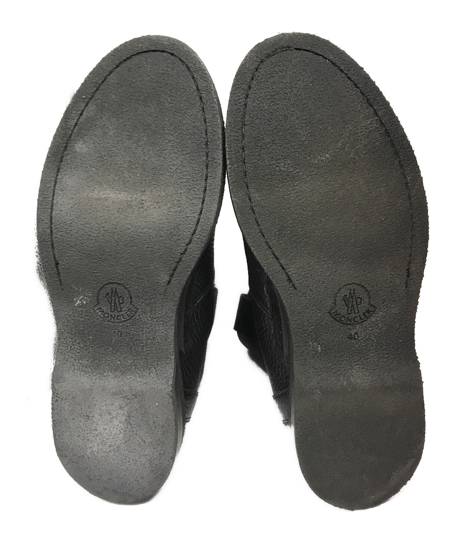 中古・古着通販】MONCLER (モンクレール) ムートンブーツ BH176566LMGC