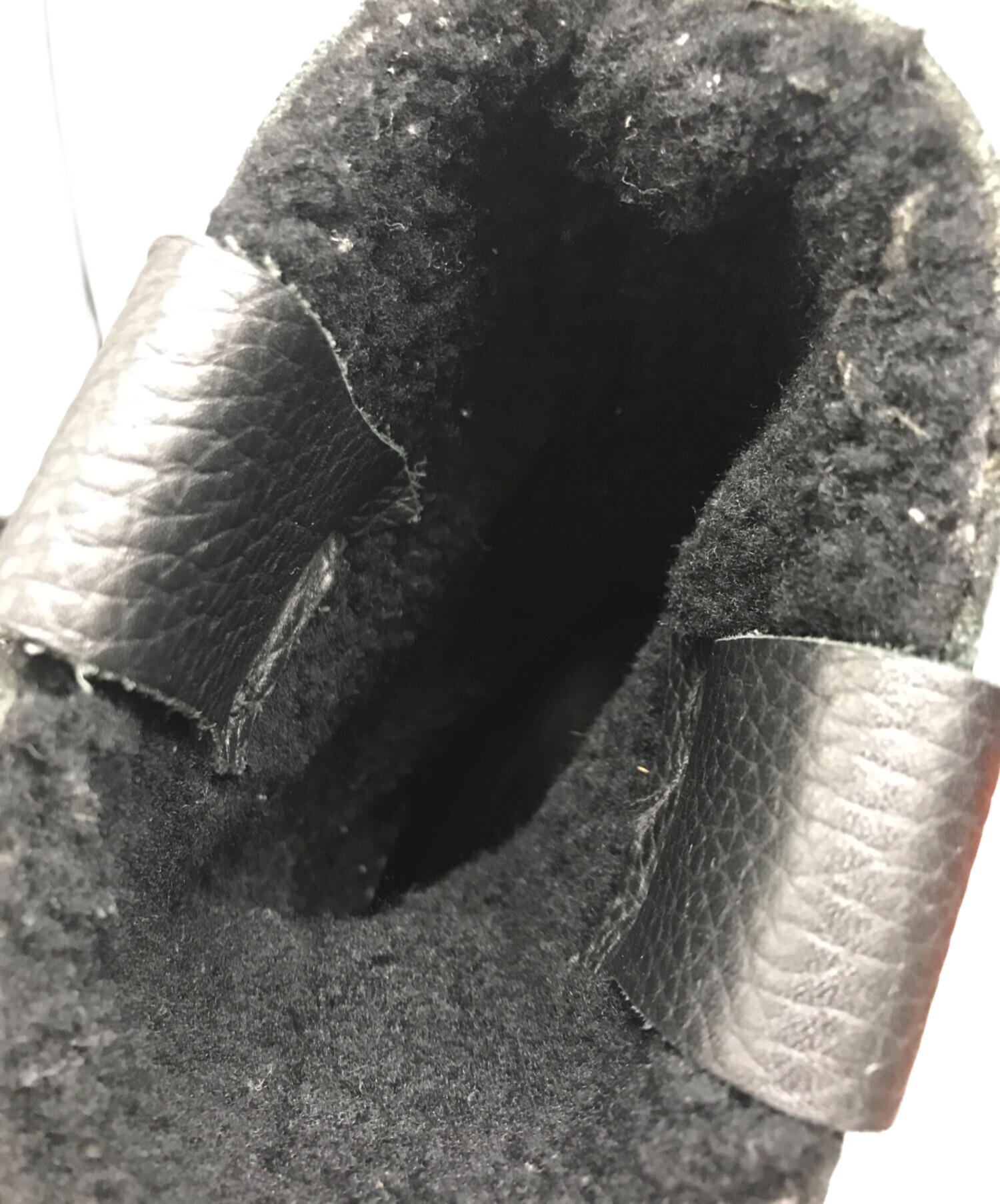 中古・古着通販】MONCLER (モンクレール) ムートンブーツ BH176566LMGC