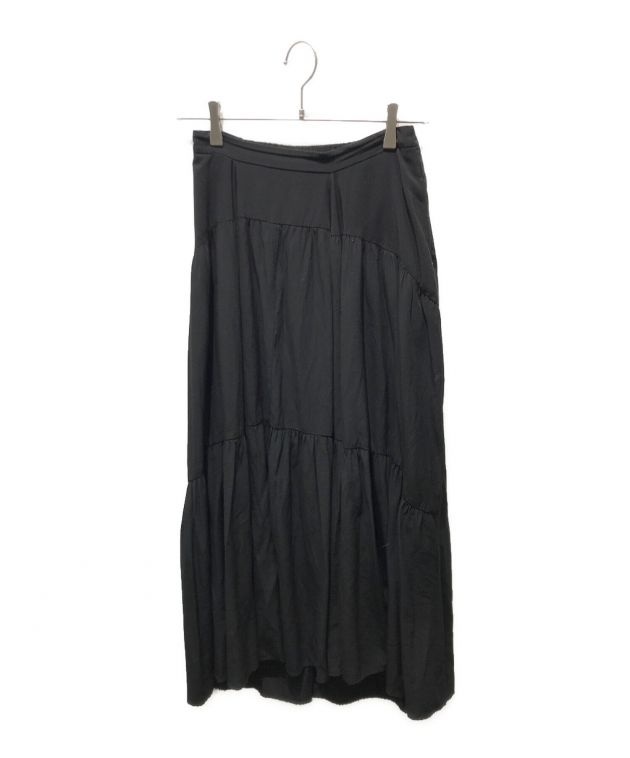 中古・古着通販】CLANE (クラネ) CURVE LINE TIERED SKIRT 13109-6002