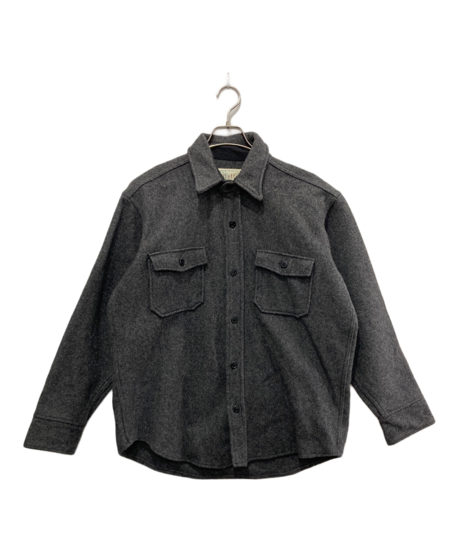 中古・古着通販】MELTON (メルトン) ウールシャツジャケット/USA製