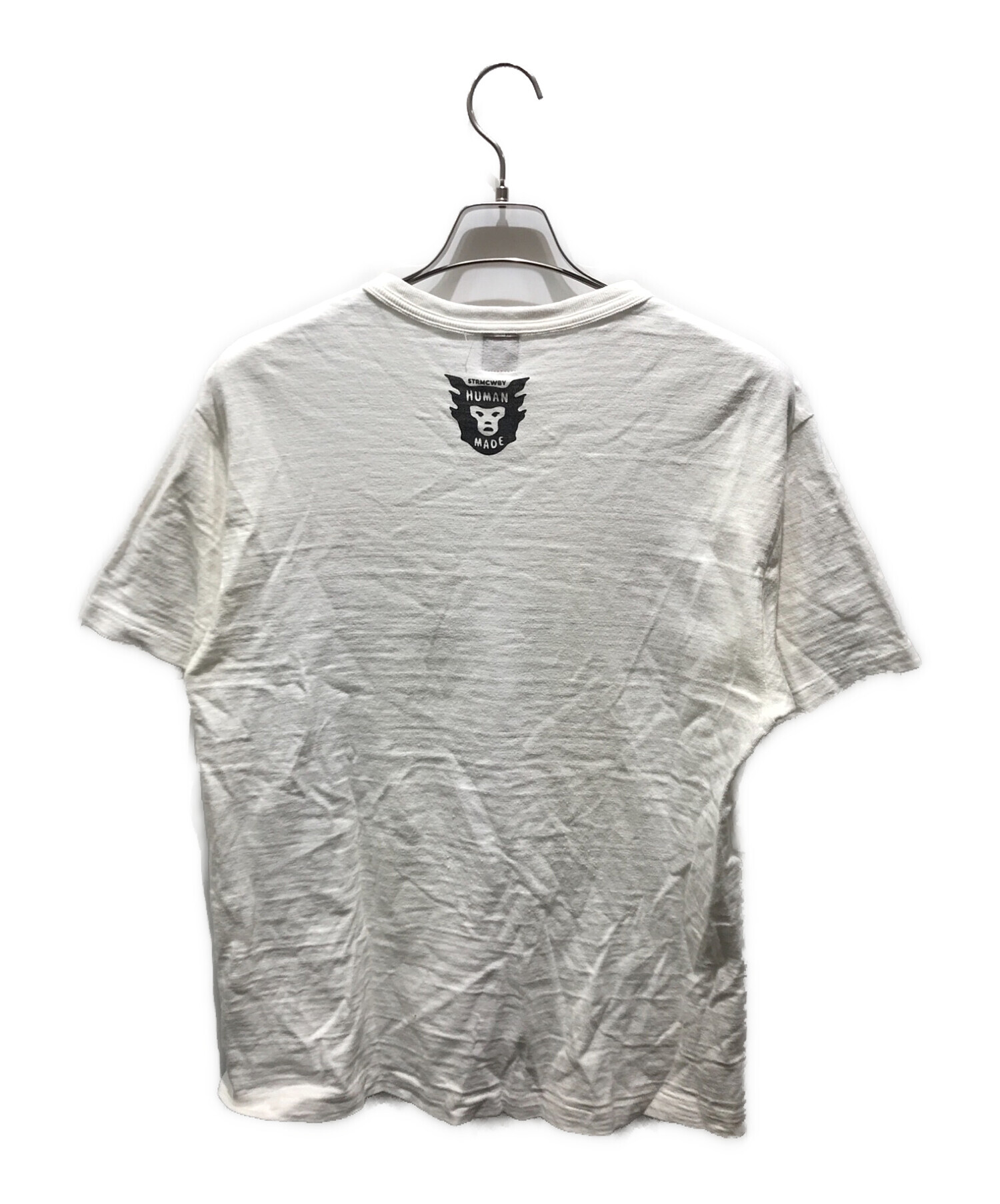 中古・古着通販】HUMAN MADE (ヒューマンメイド) ロゴプリントTシャツ 