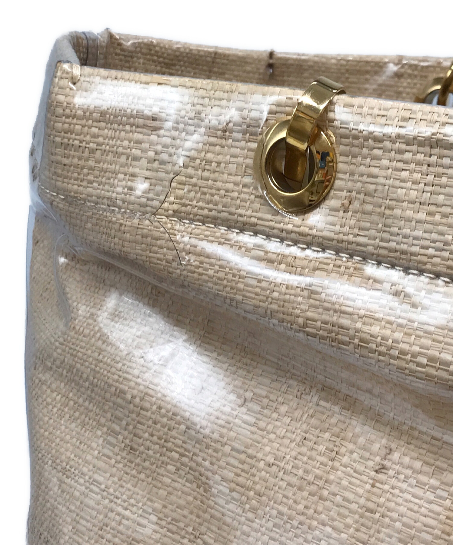 中古・古着通販】MARNI (マルニ) グロッシーグリップトートバッグ 