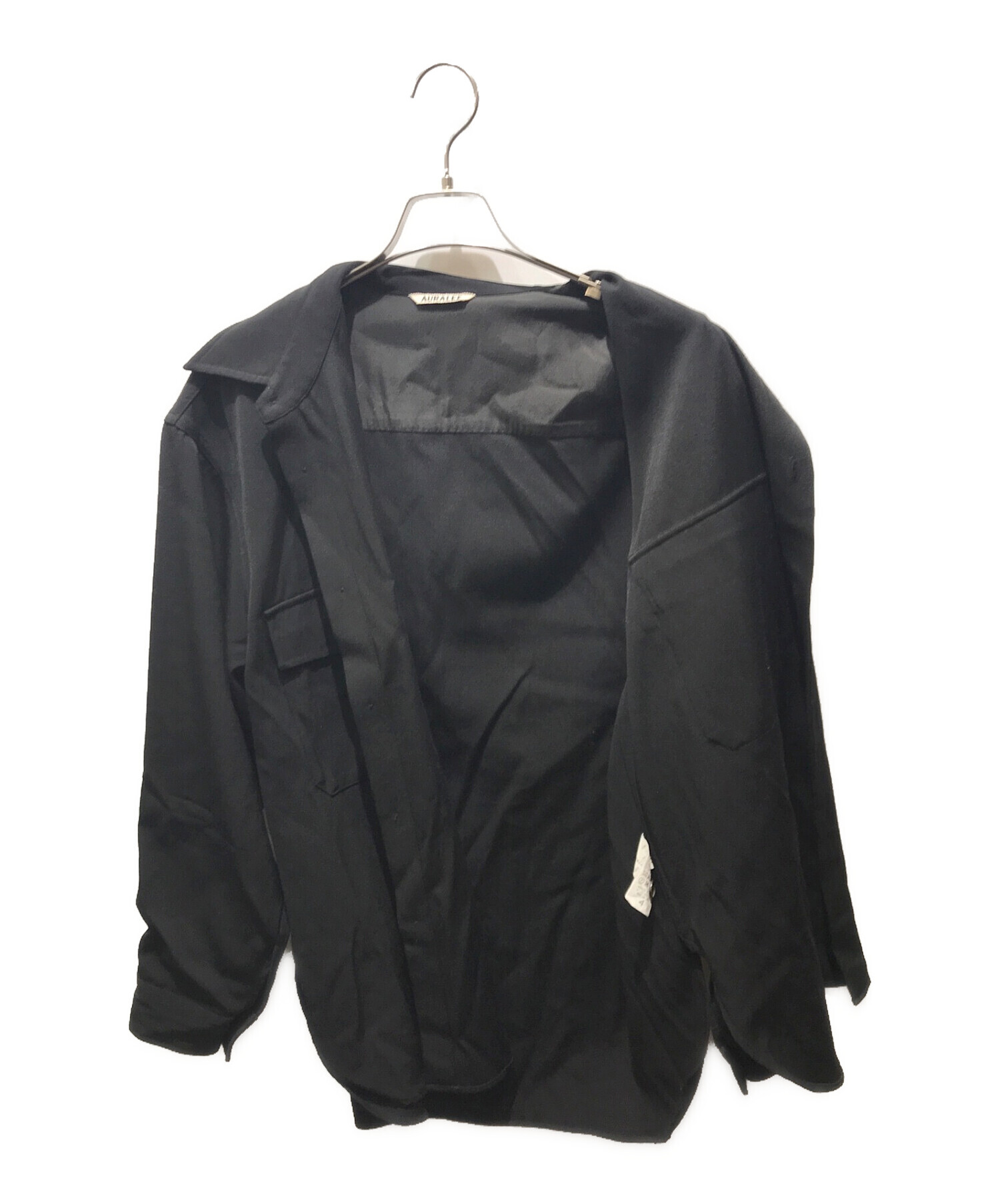 AURALEE◆Tシャツ/3/ウール/GRN/A9ST02WW AURALEE(オーラリー) 25AW「GRADIENT STRIPE JERSEY L S