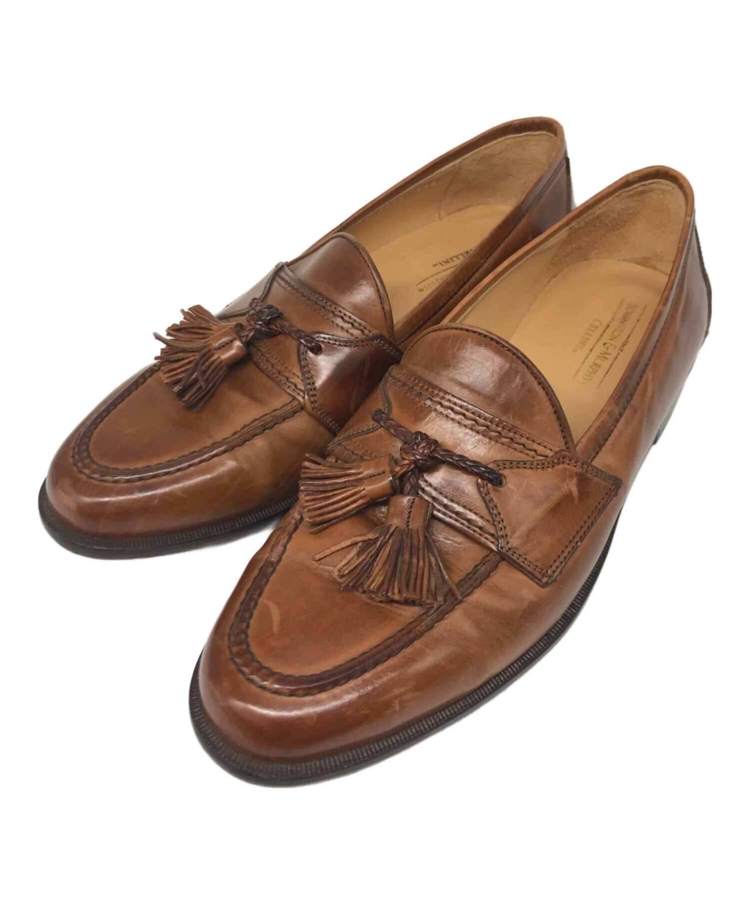 JOHNSTON & MURPHY タッセルローファー / レザー 本革 古着