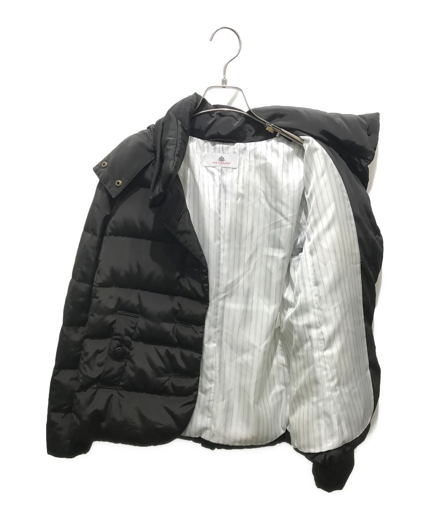 OLD ENGLAND オールドイングランド ブラックダウンジャケット OLD ENGLAND オールドイングランド ブラックダウンジャケット