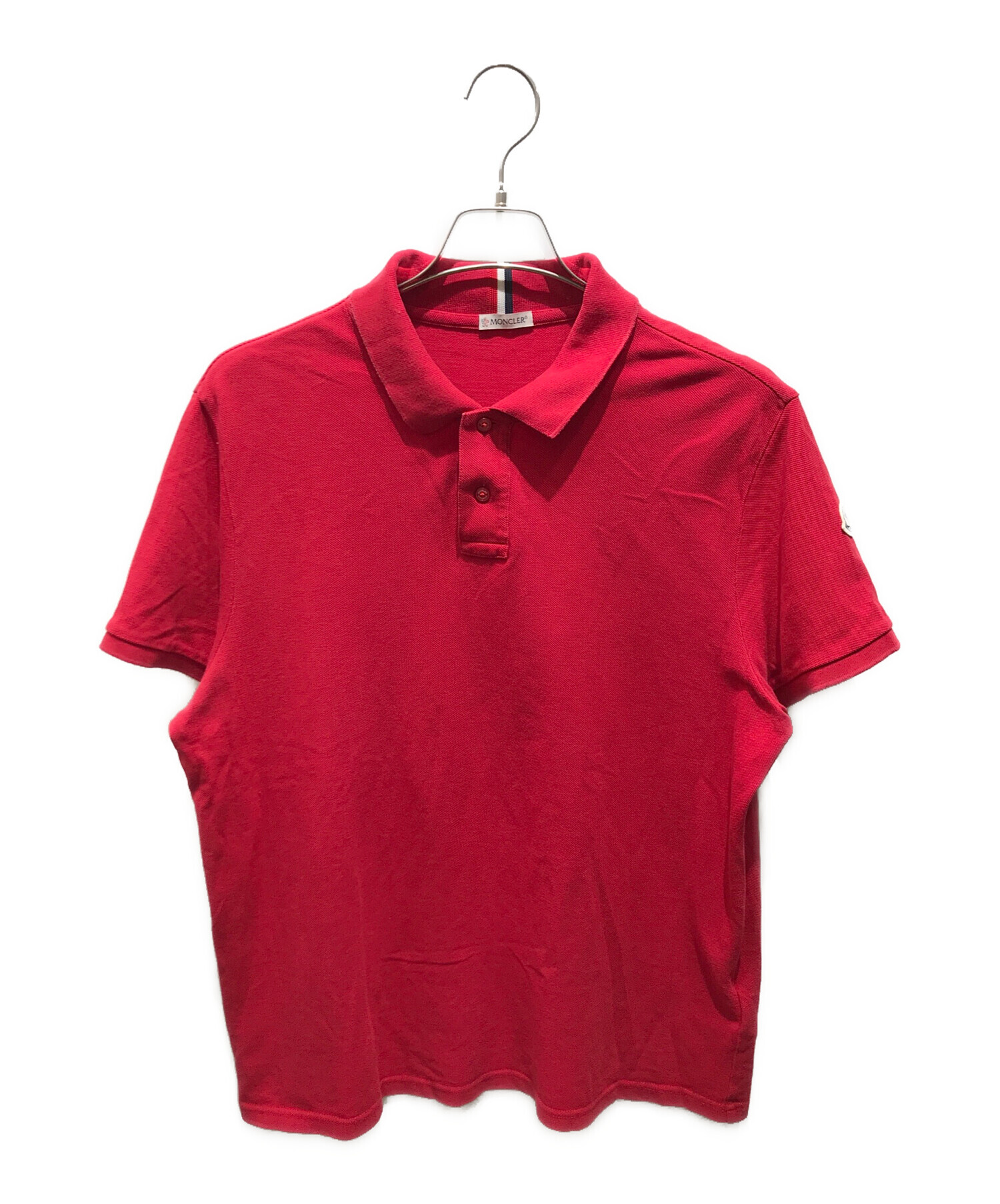 美品！モンクレール MAGLIA POLO ポロシャツ サイズXL メンズ MONCLER（モンクレール） 【超美品】モンクレール MAGLIA POLO MANICA