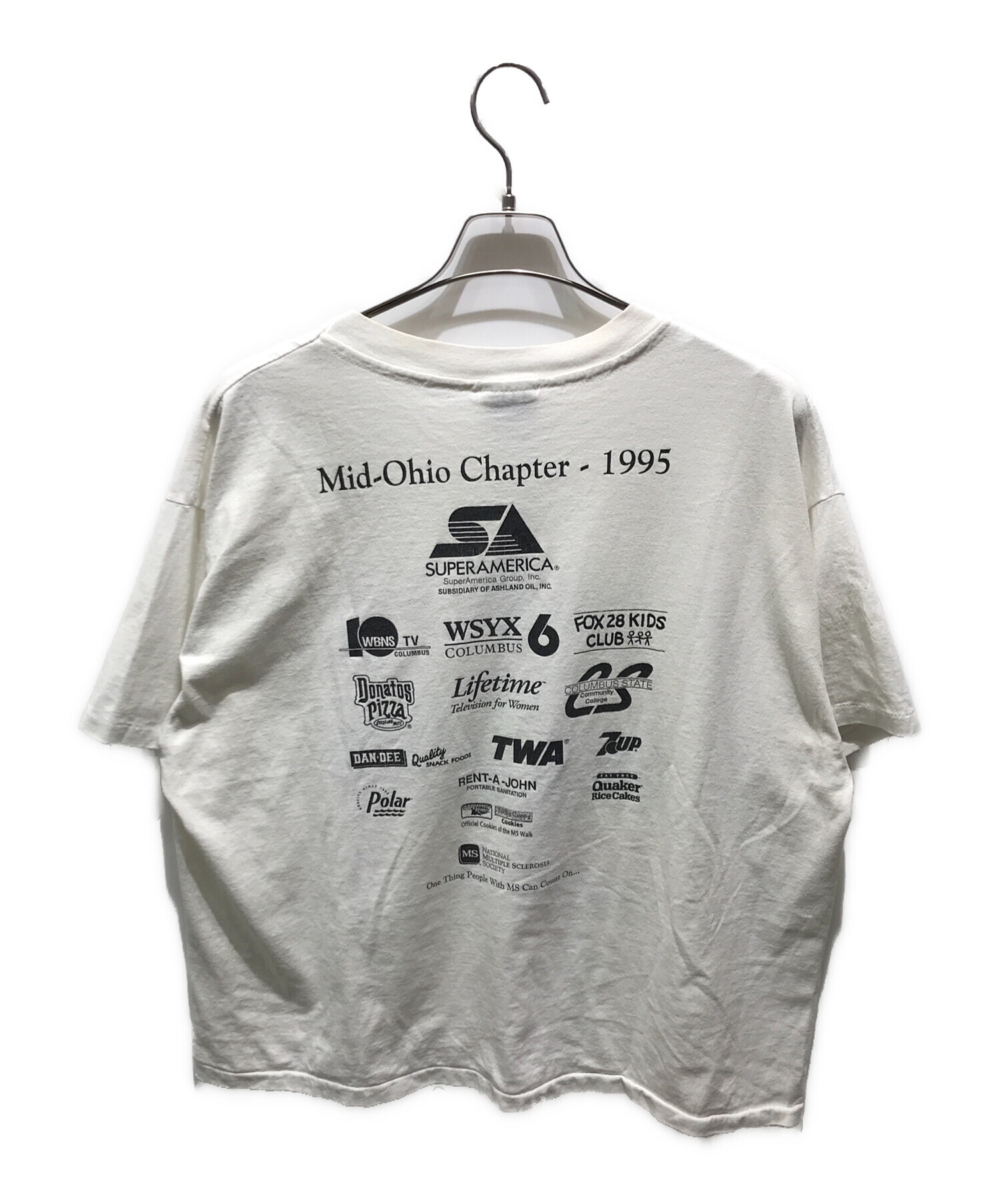 中古・古着通販】Hanes (ヘインズ) 半袖Tシャツ 90s USA製 シングル 