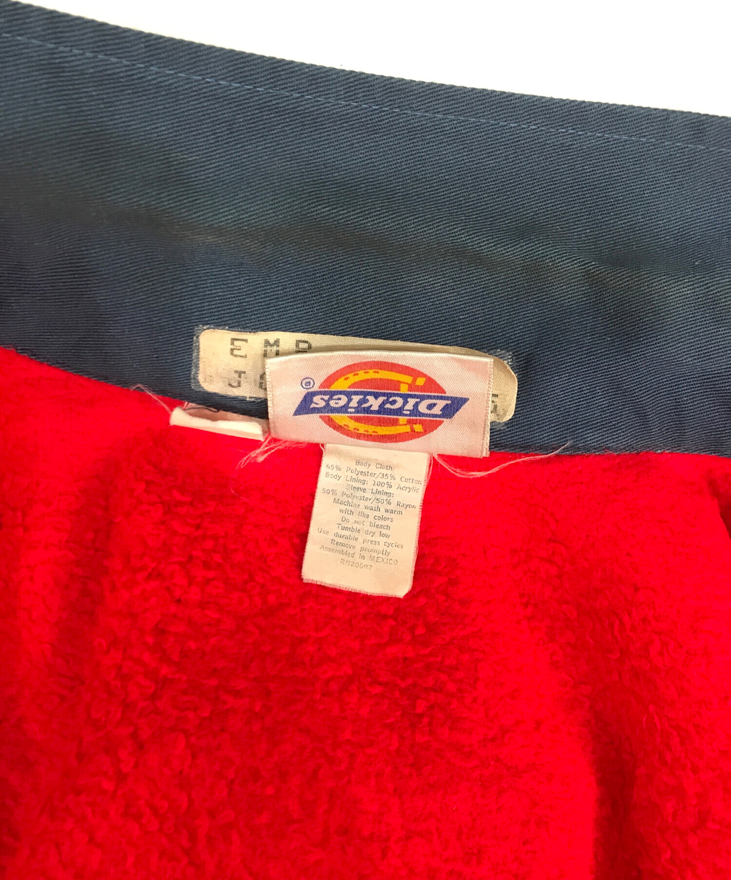 中古・古着通販】Dickies (ディッキーズ) 裏ボアワークジャケット 80s