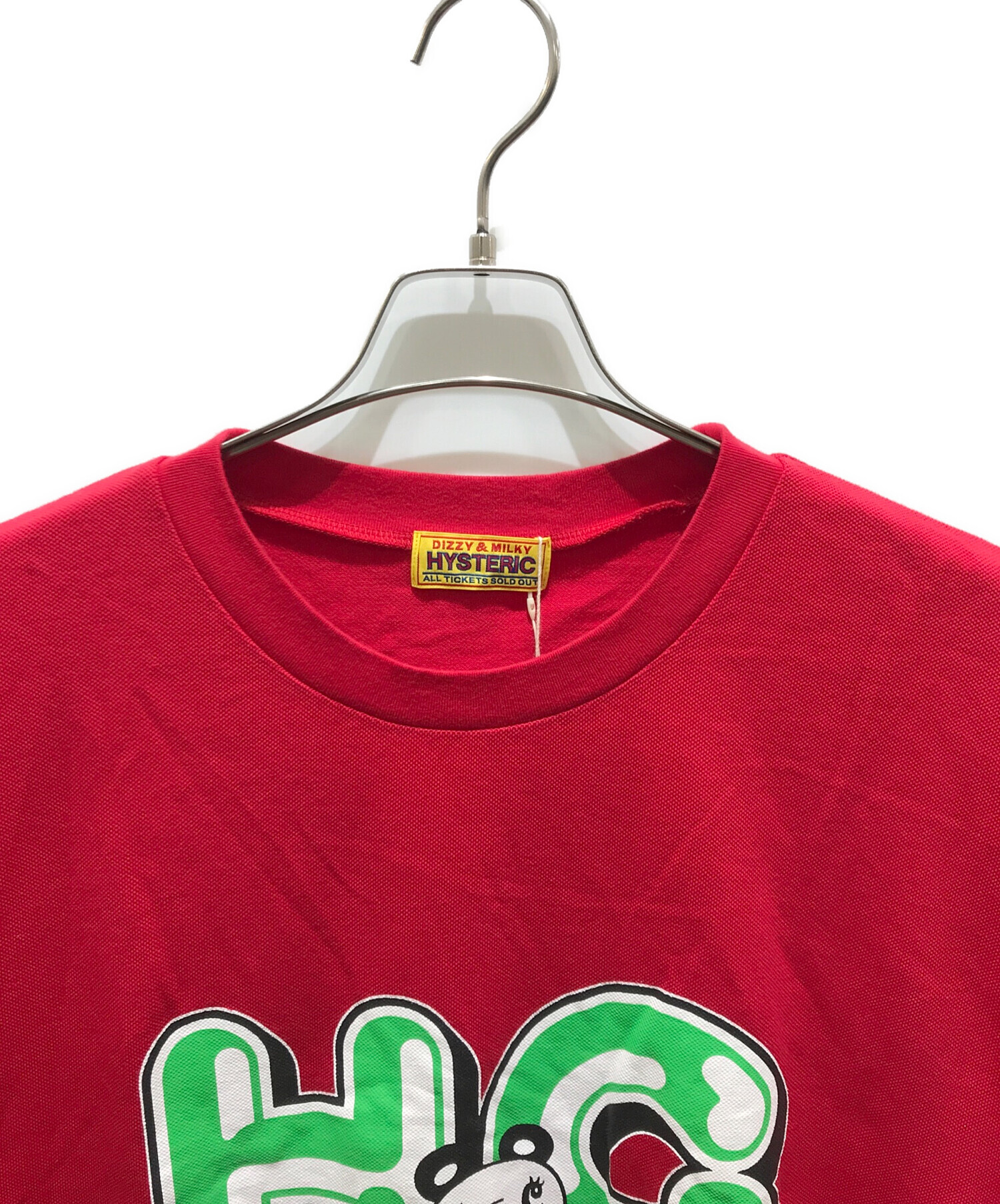 HYSTERIC GLAMOUR - HG APPLE PANDA オーバーサイズTシャツ 中古・古着通販】Hysteric Glamour (ヒステリックグラマー) HG APPLE