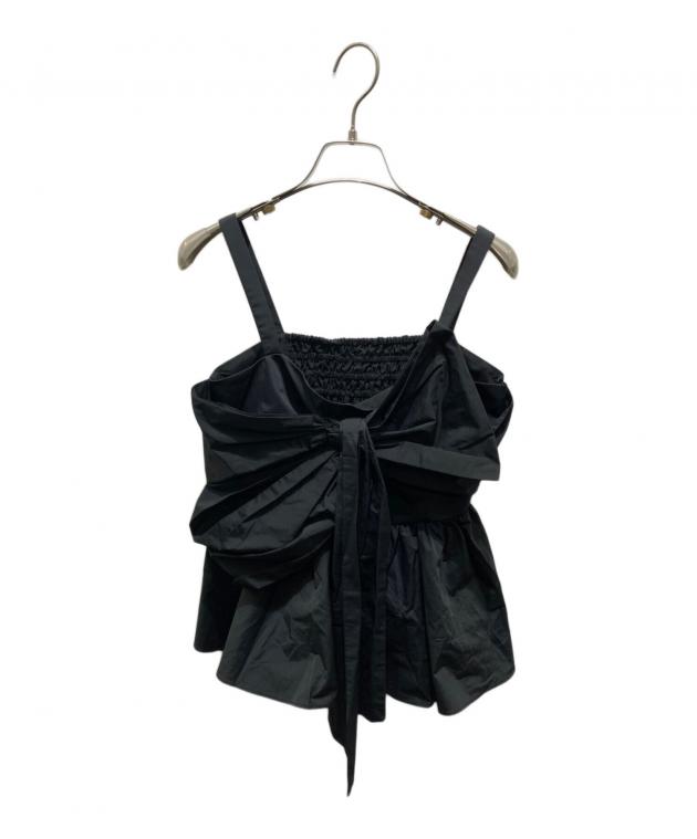 中古・古着通販】FRAY ID (フレイ アイディー) ペプラムリボントップス