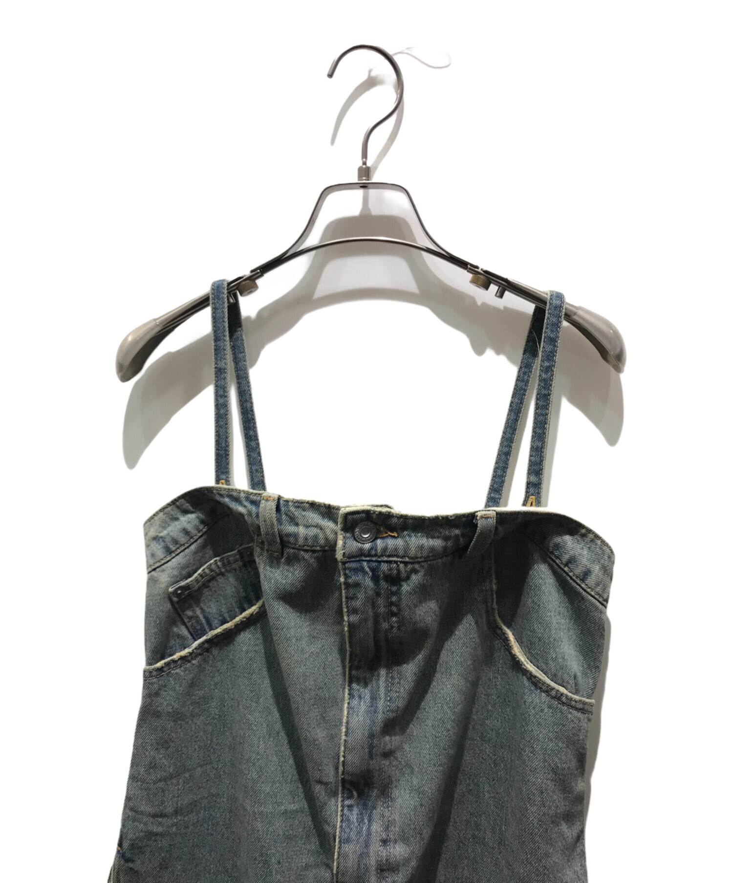 中古・古着通販】moussy (マウジー) LOOSE BARE オールインワン 