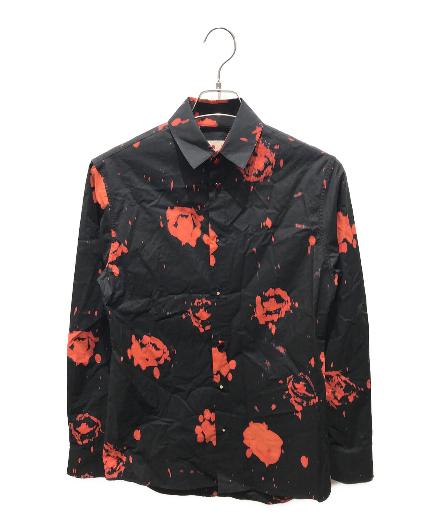 中古・古着通販】MARNI (マルニ) 総柄シャツ CAMA0403A0 ブラック 