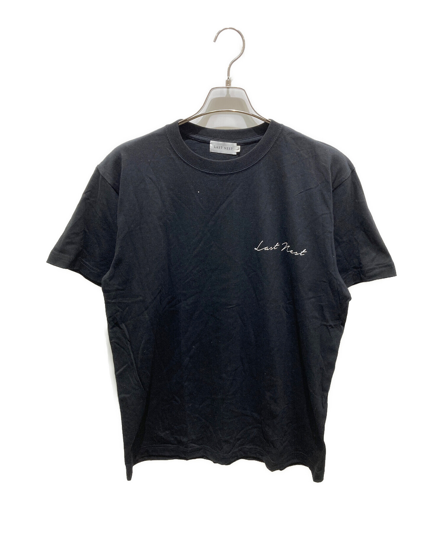 中古・古着通販】LAST NEST (ラストネスト) 半袖Tシャツ ブラック 