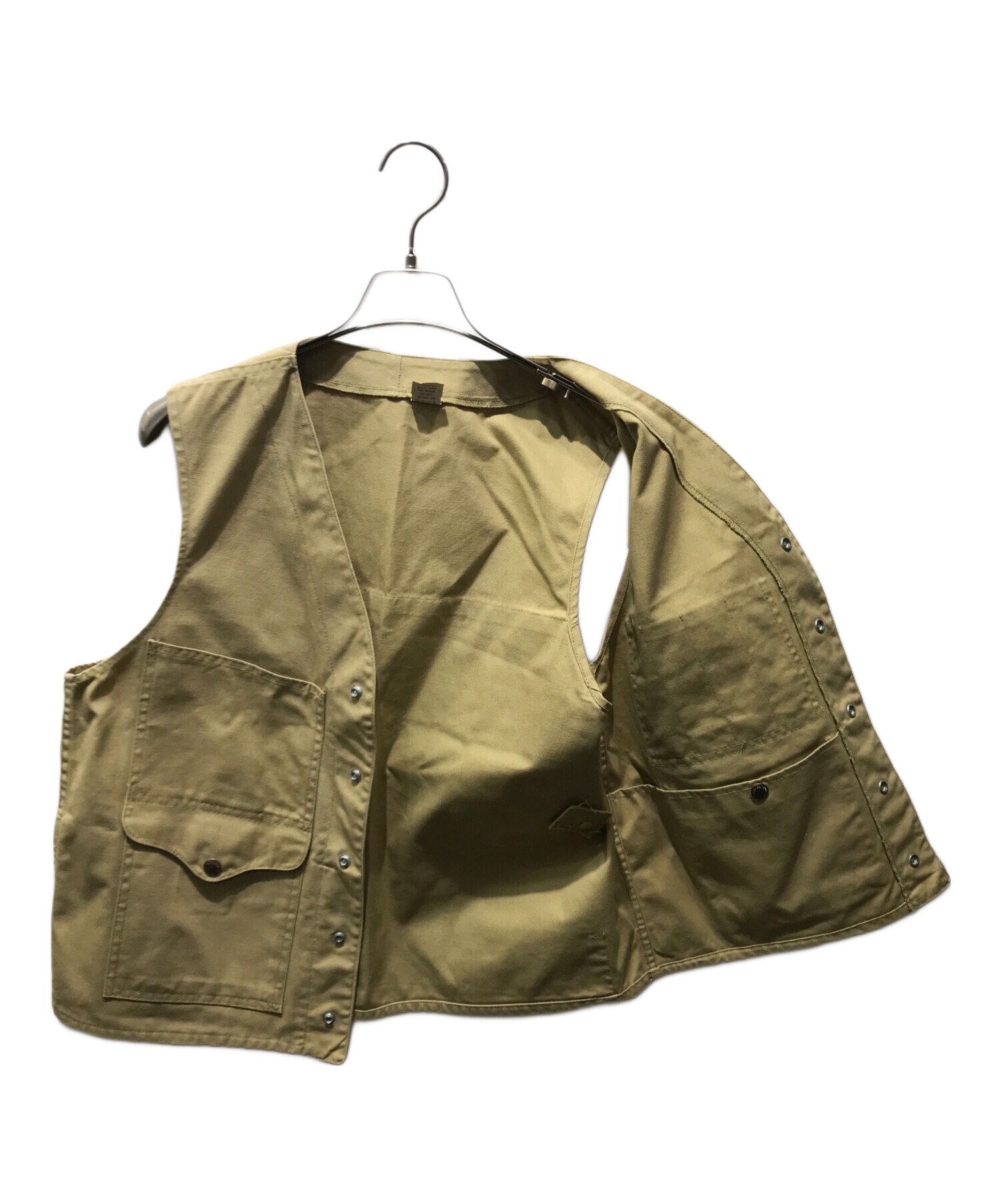 中古・古着通販】FILSON (フィルソン) ハンティングベスト ベージュ