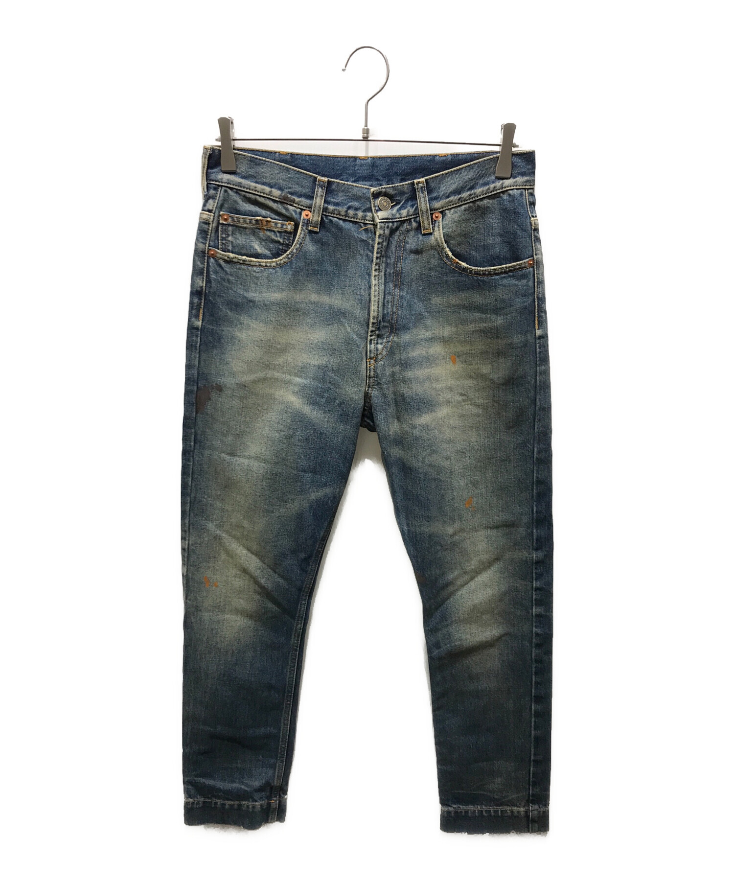 中古・古着通販】GUCCI (グッチ) ペインティッド デニムパンツ 497358