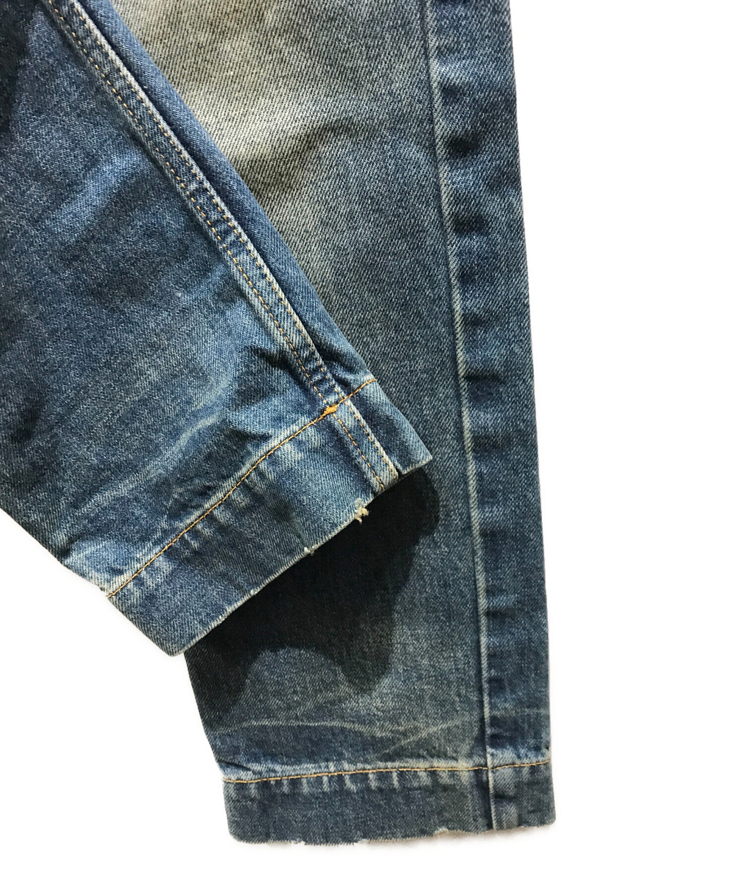中古・古着通販】GUCCI (グッチ) ペインティッド デニムパンツ 497358
