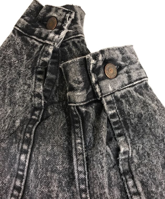 中古・古着通販】LEVI'S (リーバイス) Black Denim Jacket 57508-0256