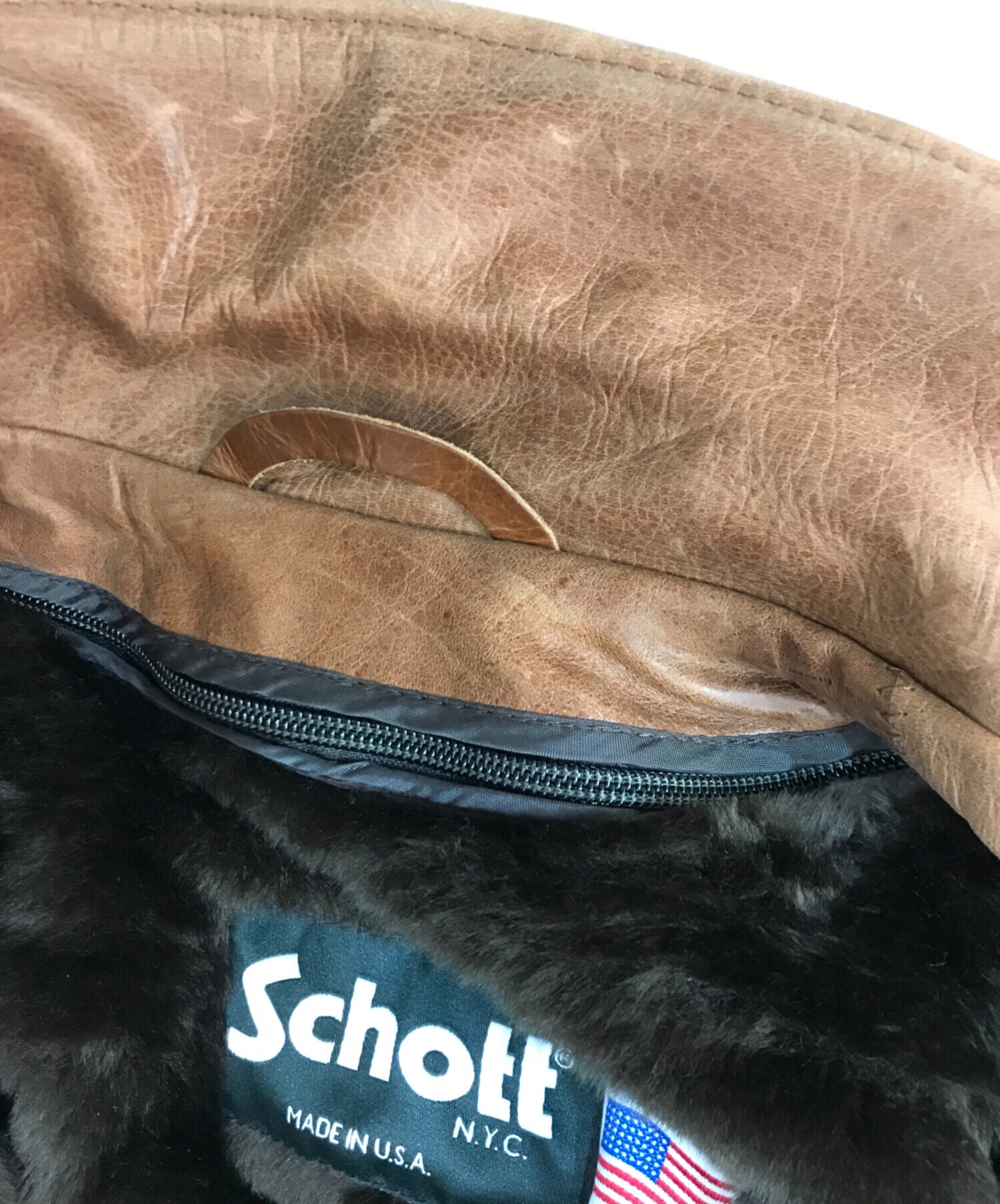 中古・古着通販】Schott (ショット) ライナー付シングルライダース
