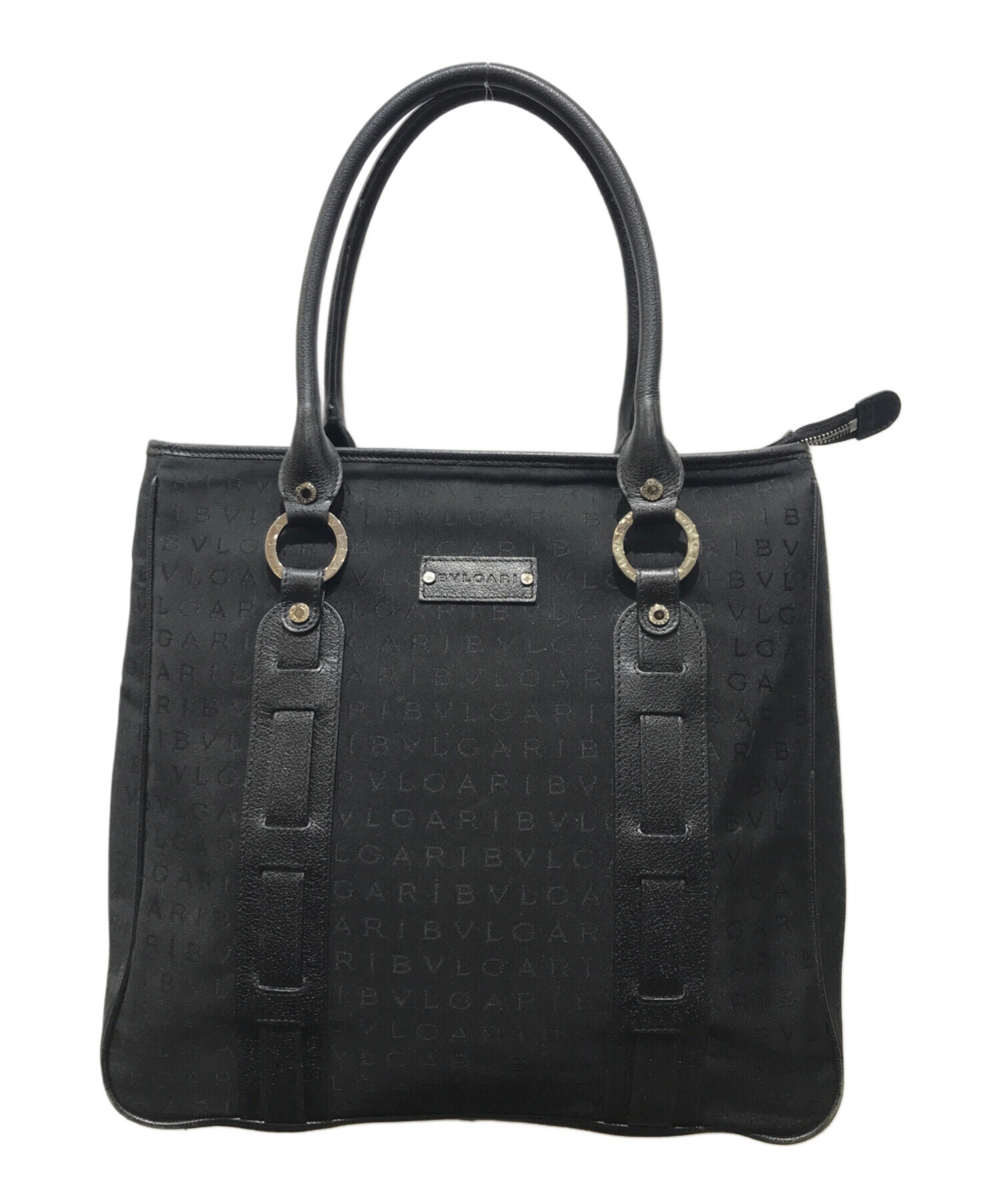 中古・古着通販】BVLGARI (ブルガリ) トートバッグ ブラック｜ブランド 