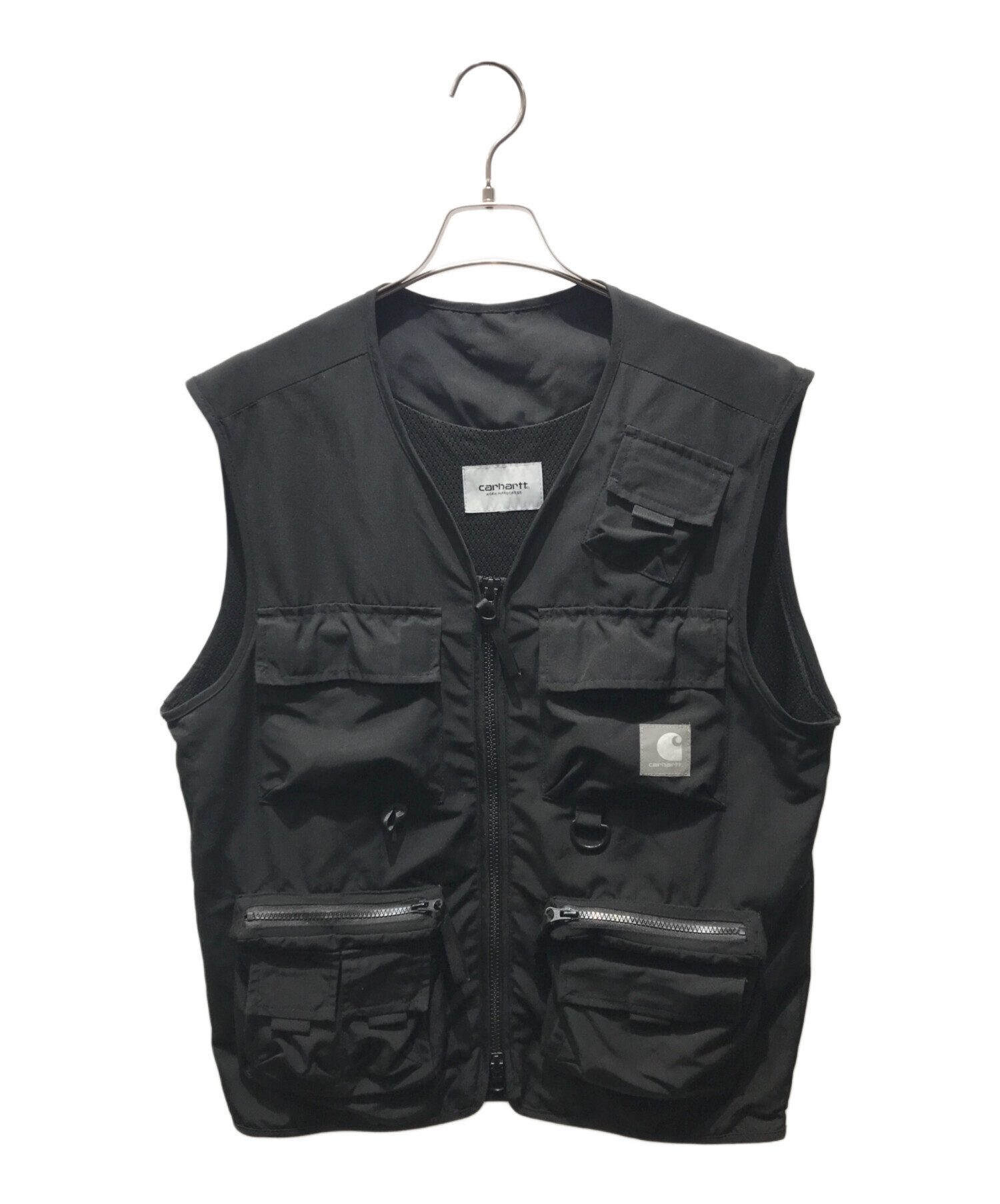carhartt ELMWOOD VEST ブラック M 中古・古着通販】CarHartt (カーハート) ELMWOOD VEST ブラック サイズ