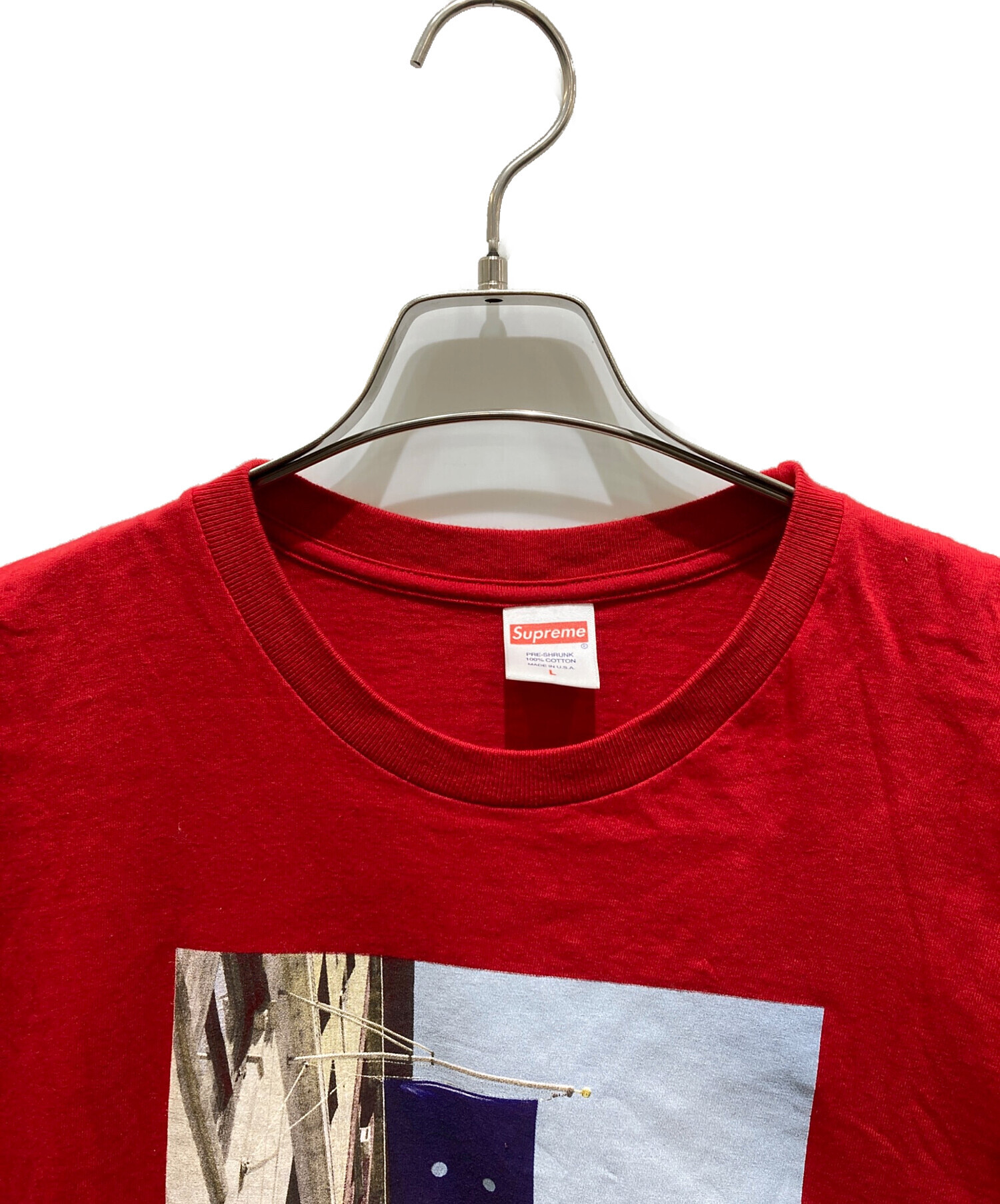 中古・古着通販】SUPREME (シュプリーム) Banner Tee 19FW レッド 
