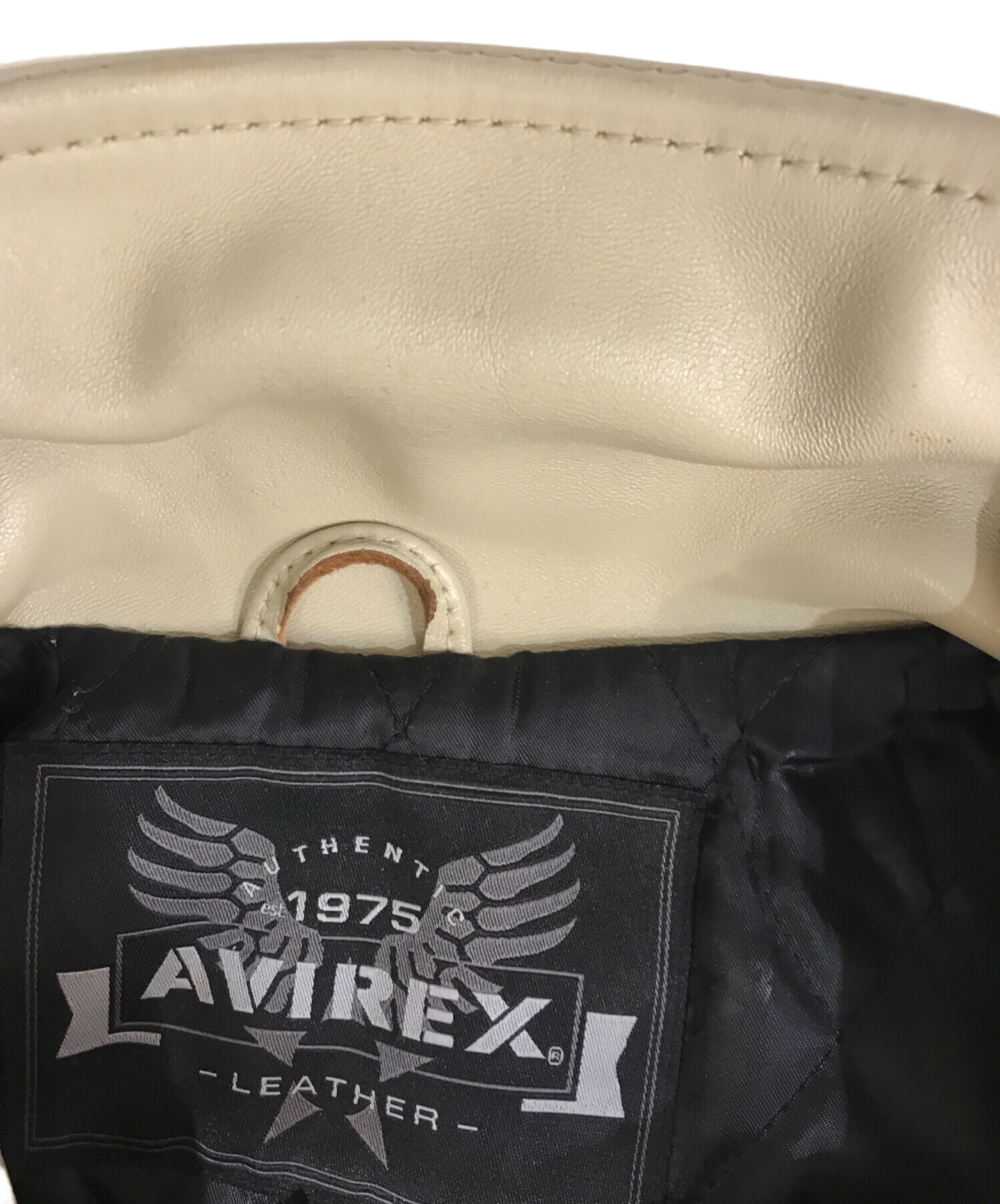 中古・古着通販】AVIREX (アヴィレックス) レザートラッカージャケット