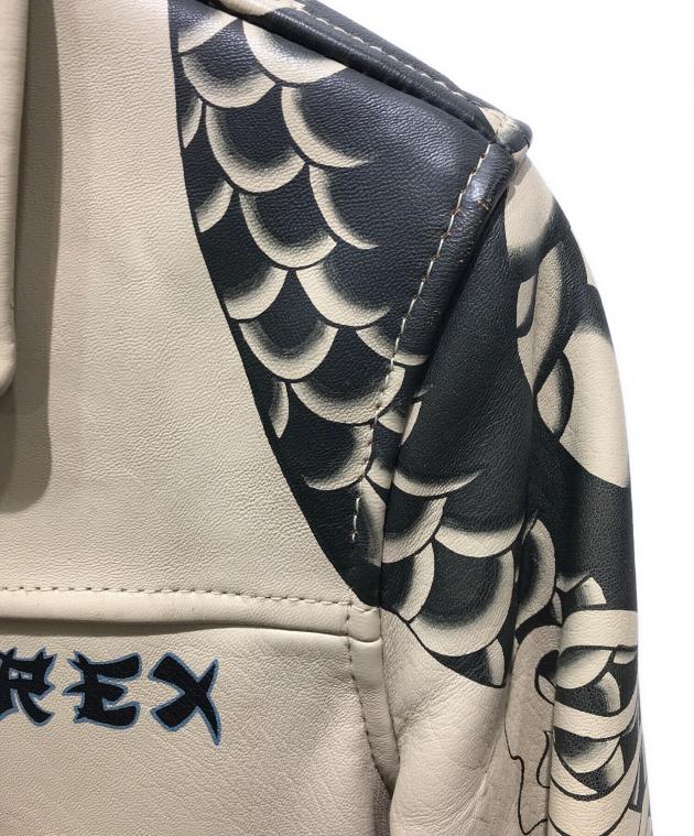 中古・古着通販】AVIREX (アヴィレックス) レザートラッカージャケット