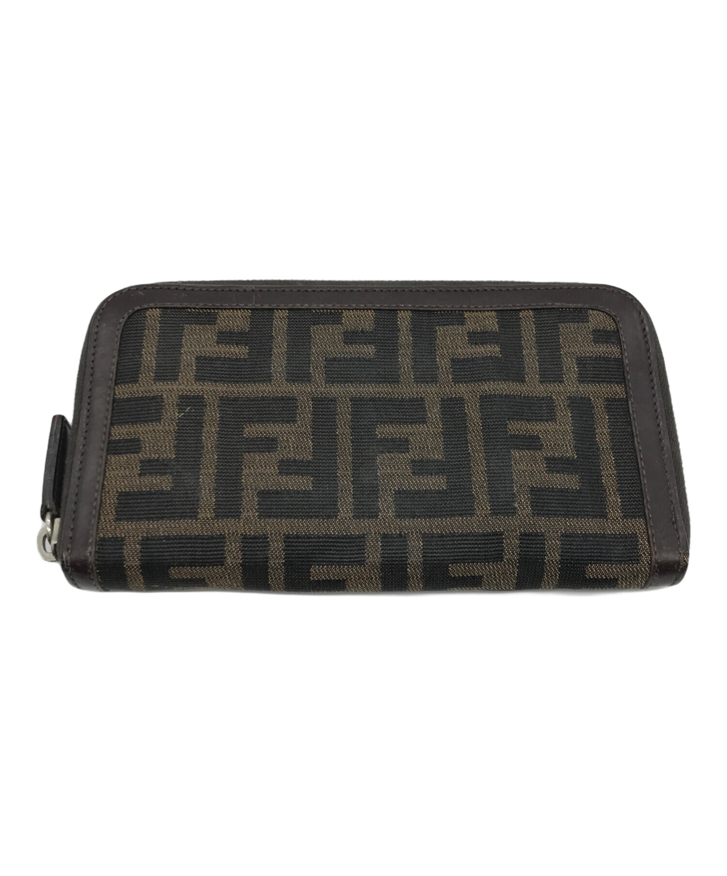 財布　fendi Selleria Wallet Cuoio Romano leather Black | Fendi