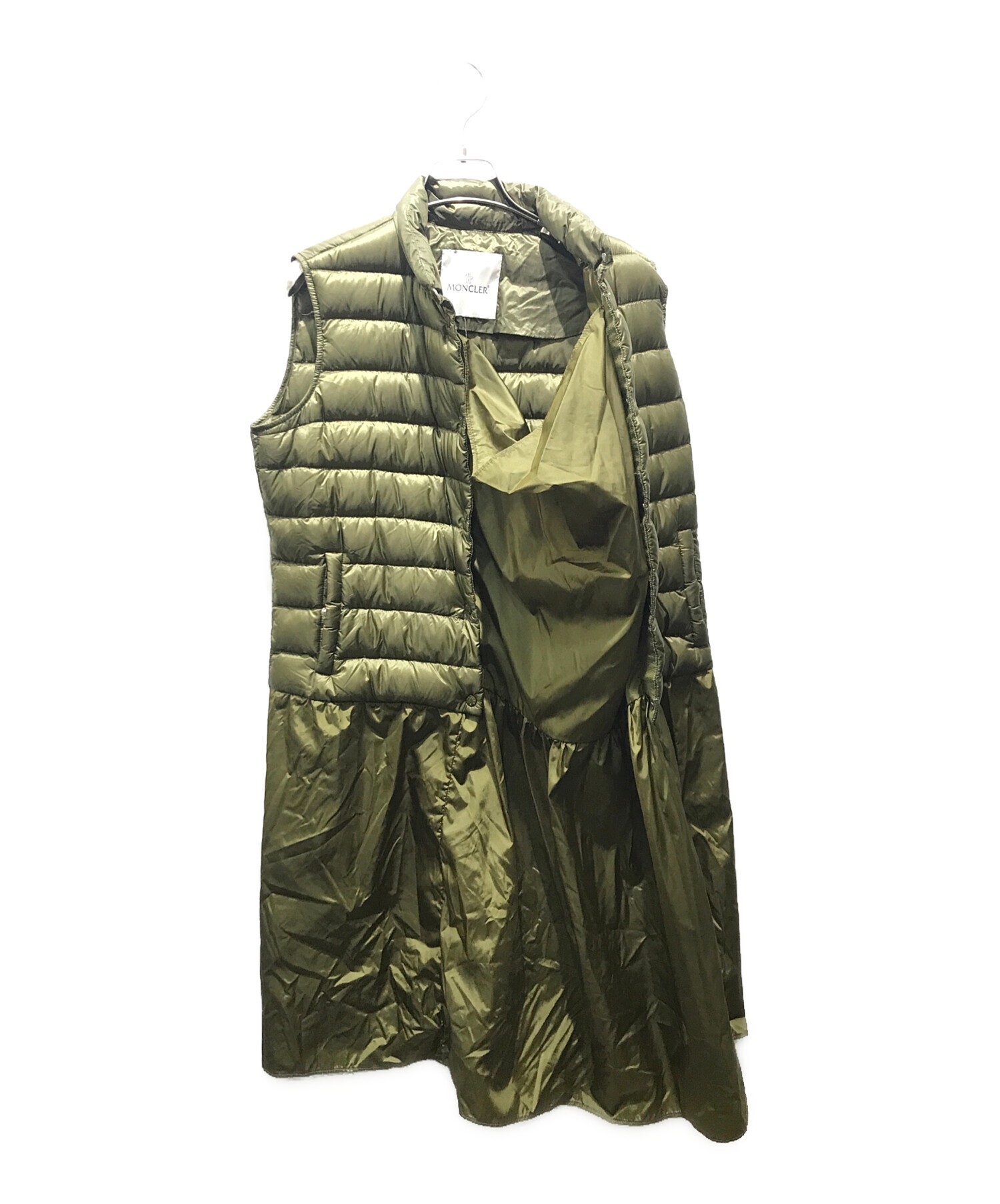 モンクレール　ダウンベスト付きワンピース モンクレール ダウンベスト付きワンピース