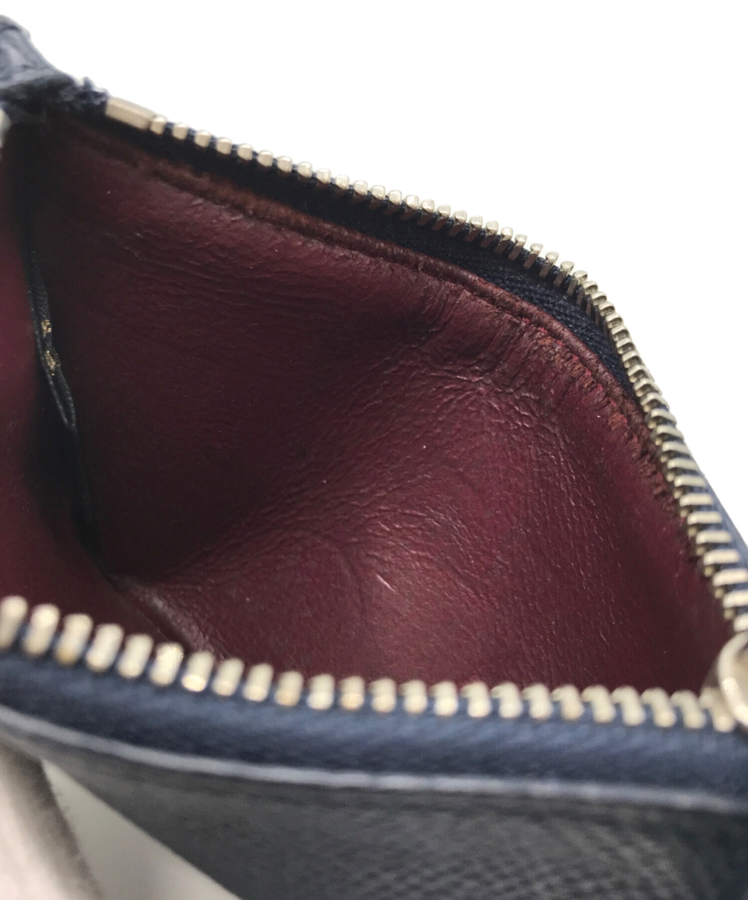 中古・古着通販】BVLGARI (ブルガリ) コインケース ネイビー｜ブランド